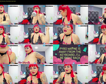 pyrowayne — 57 minute Chaturbate female cam show recording, 720p, Mar 19, 2021
