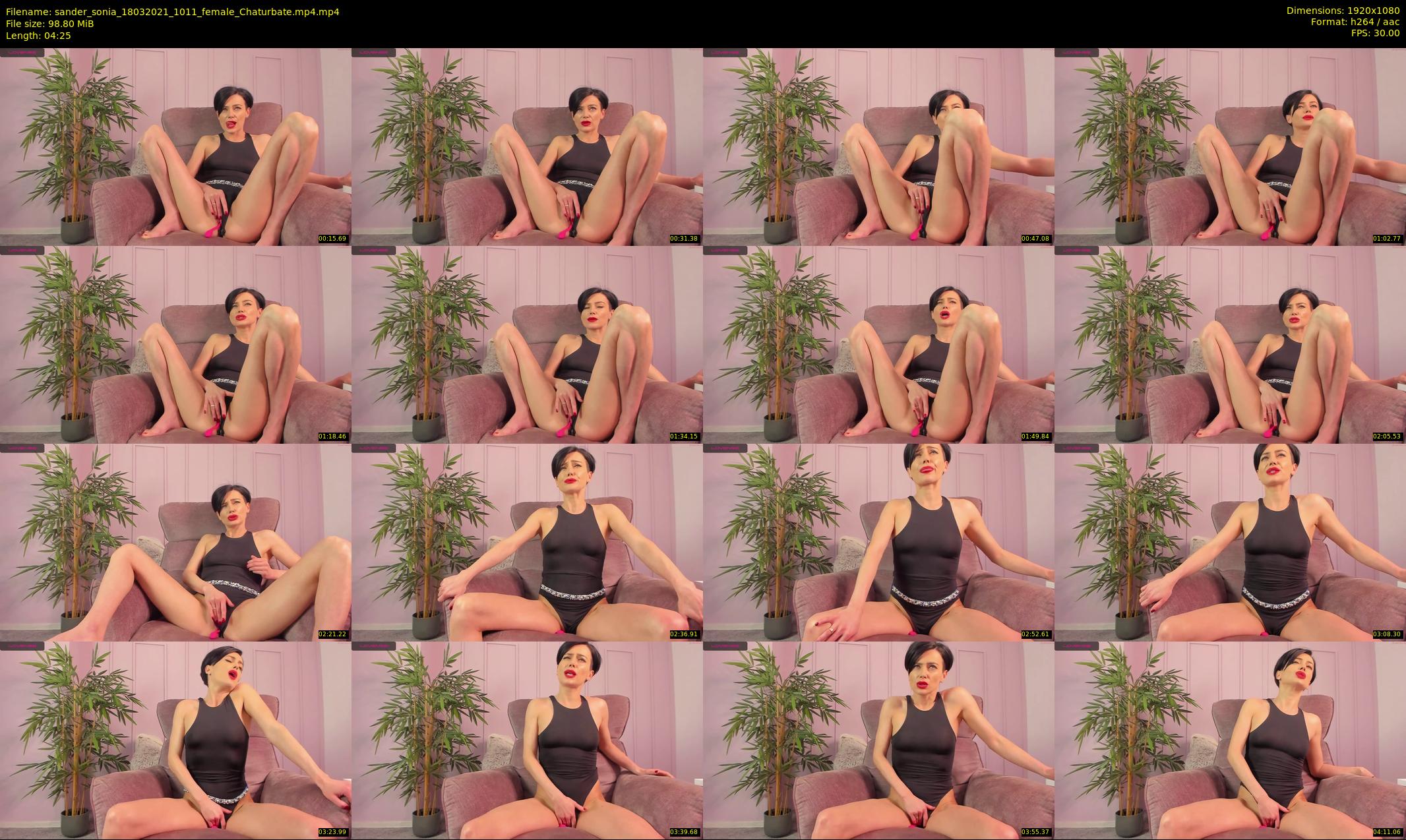 sander_sonia — 5 minute Chaturbate female cam show recording, 1080p, Mar 18, 2021