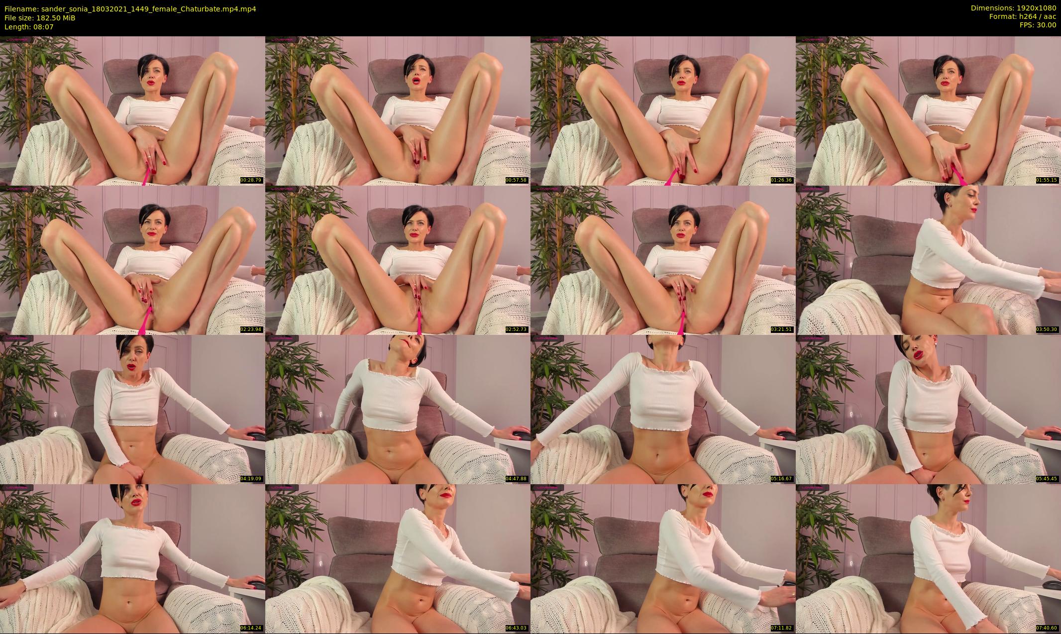 sander_sonia — 9 minute Chaturbate female cam show recording, 1080p, Mar 18, 2021