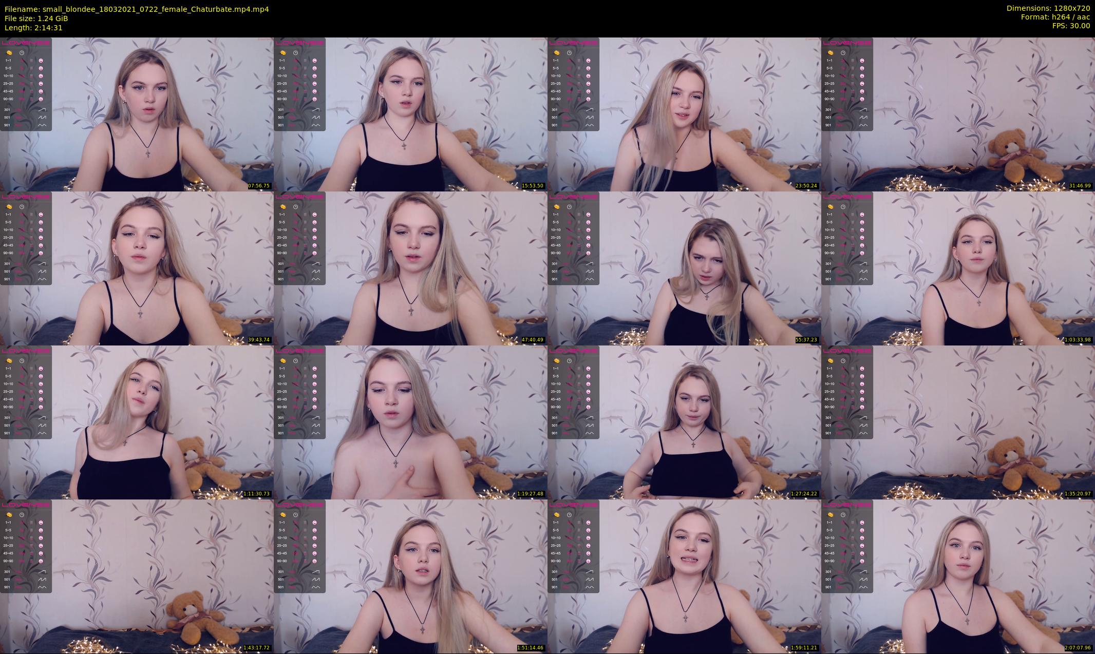 small_blondee — 135 minute Chaturbate female cam show recording, 720p, Mar 18, 2021