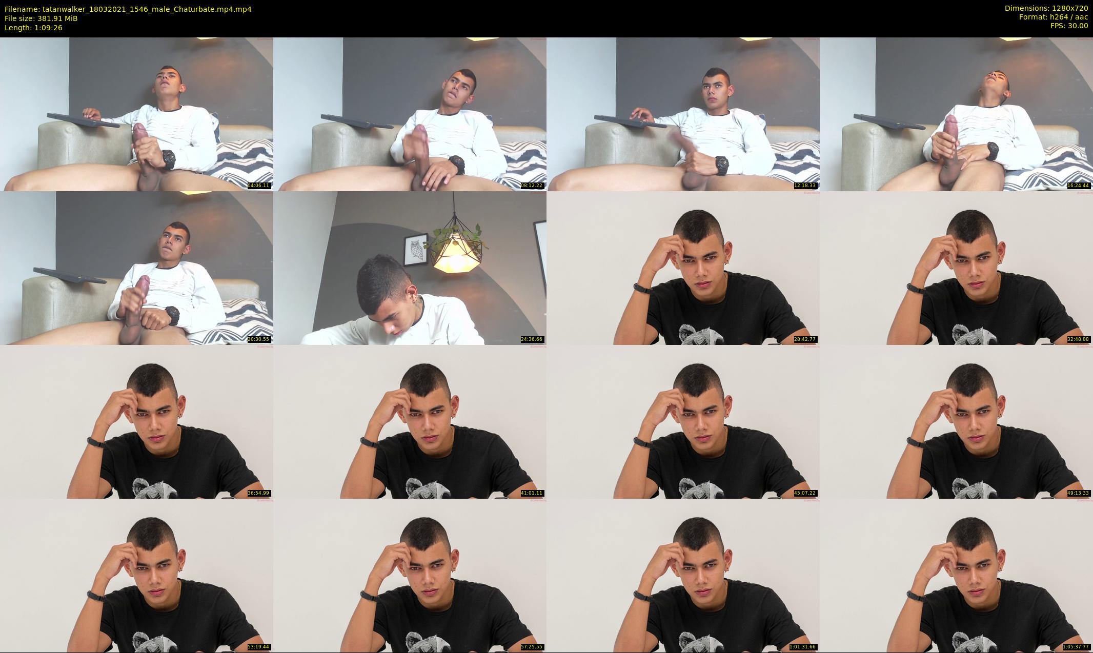 tatanwalker — 70 minute Chaturbate male cam show recording, 720p, Mar 18, 2021