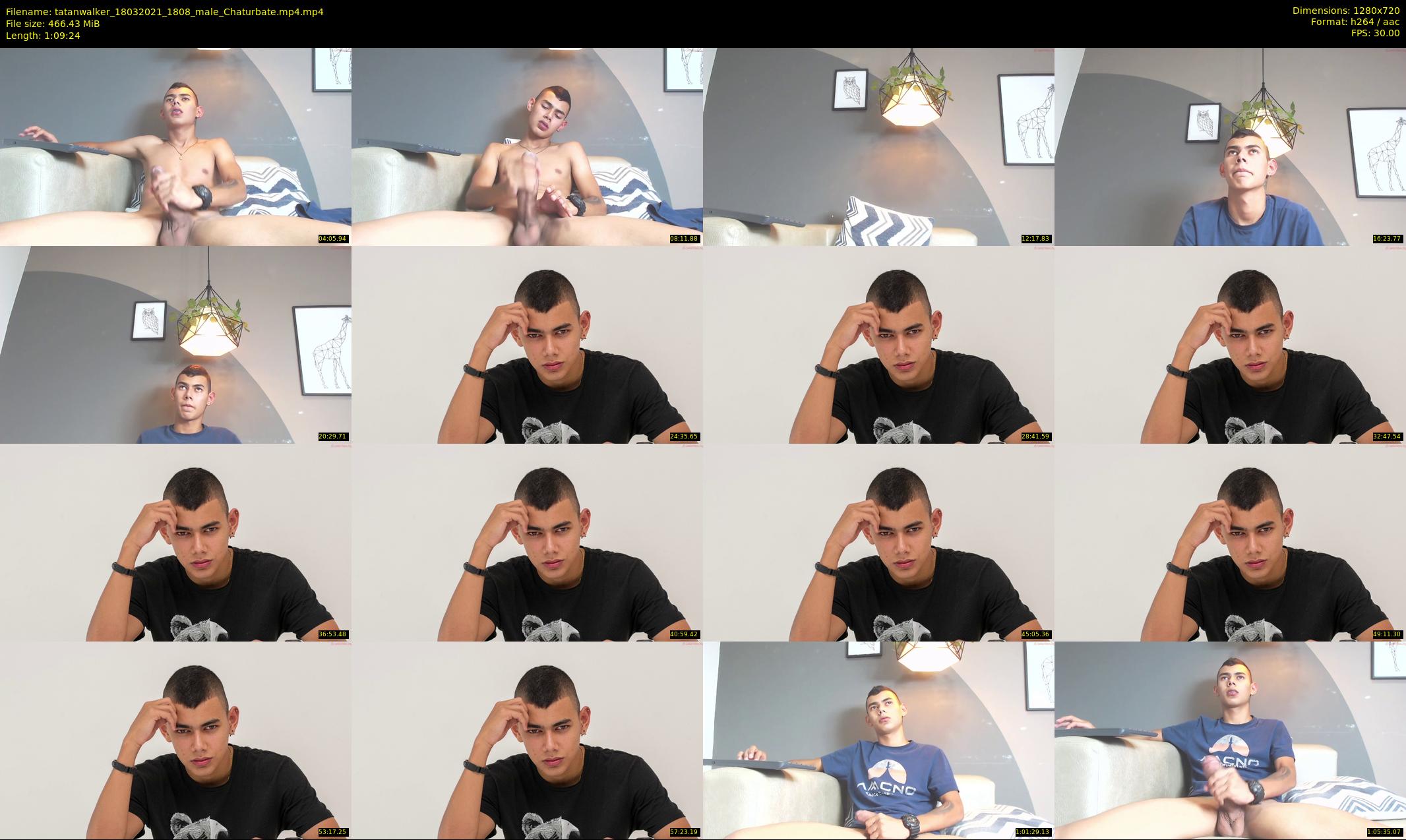 tatanwalker — 70 minute Chaturbate male cam show recording, 720p, Mar 18, 2021