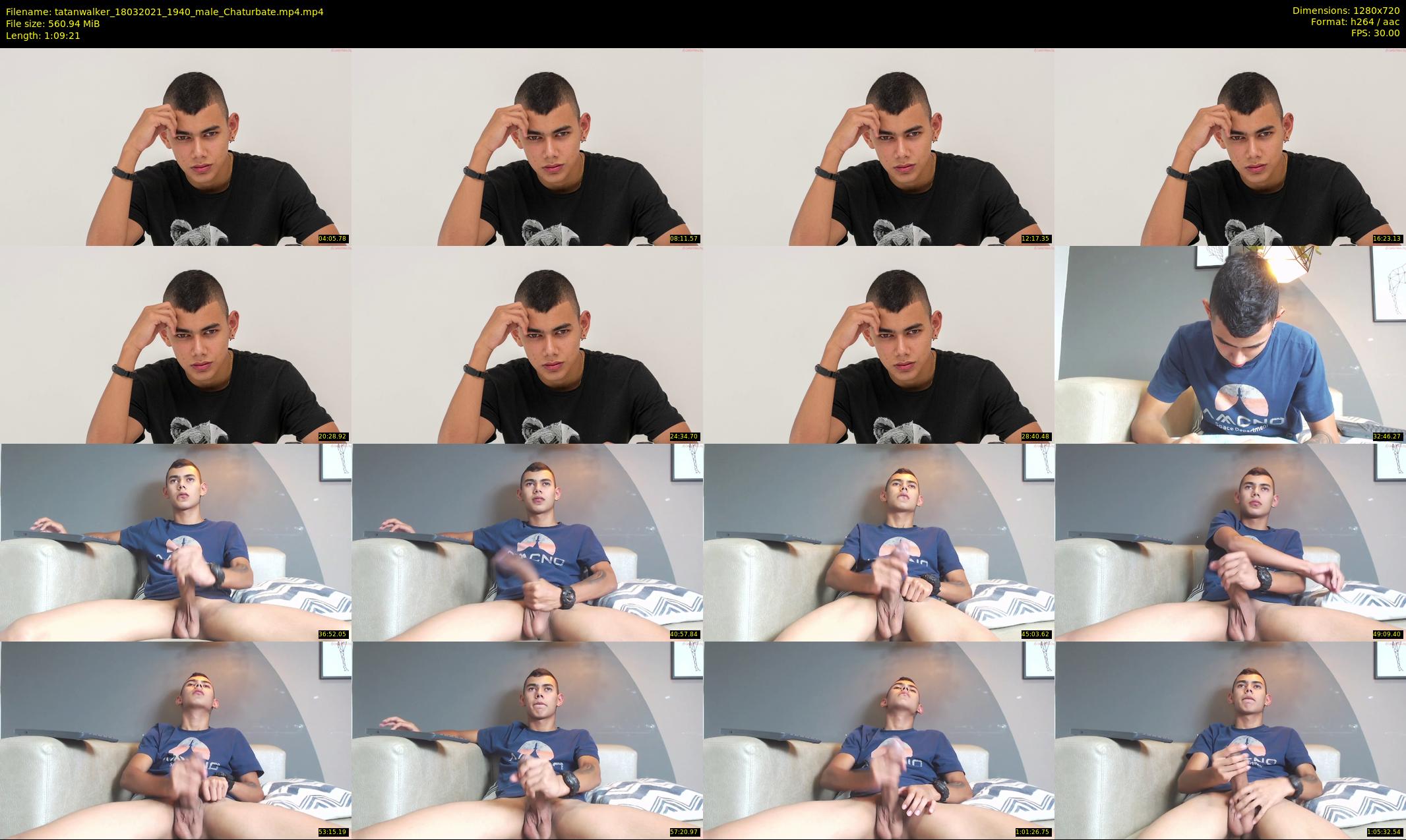 tatanwalker — 70 minute Chaturbate male cam show recording, 720p, Mar 18, 2021
