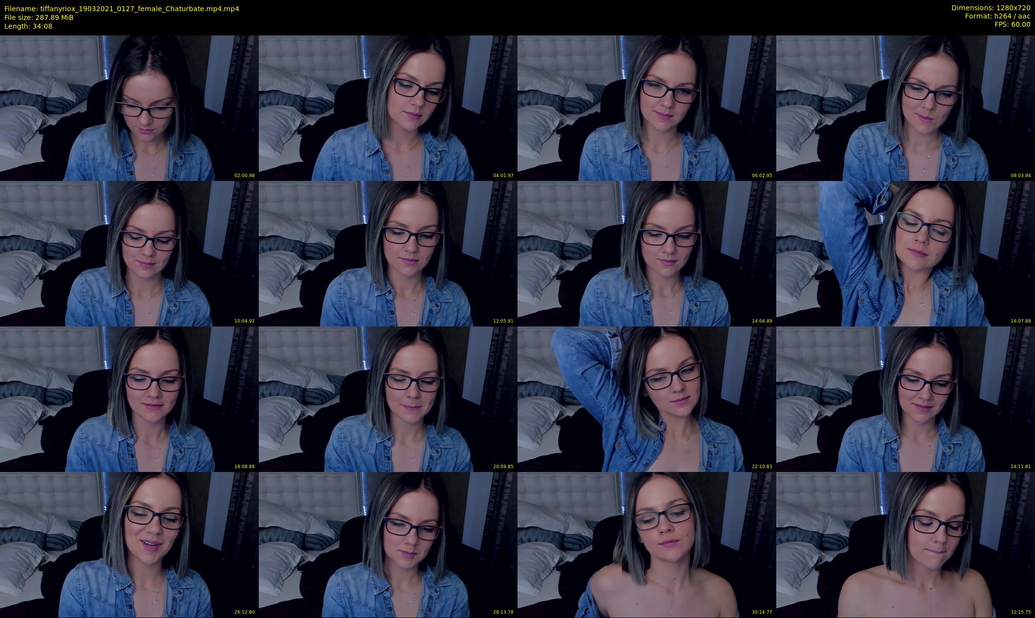 tiffanyriox — 35 minute Chaturbate female cam show recording, 720p, Mar 19, 2021