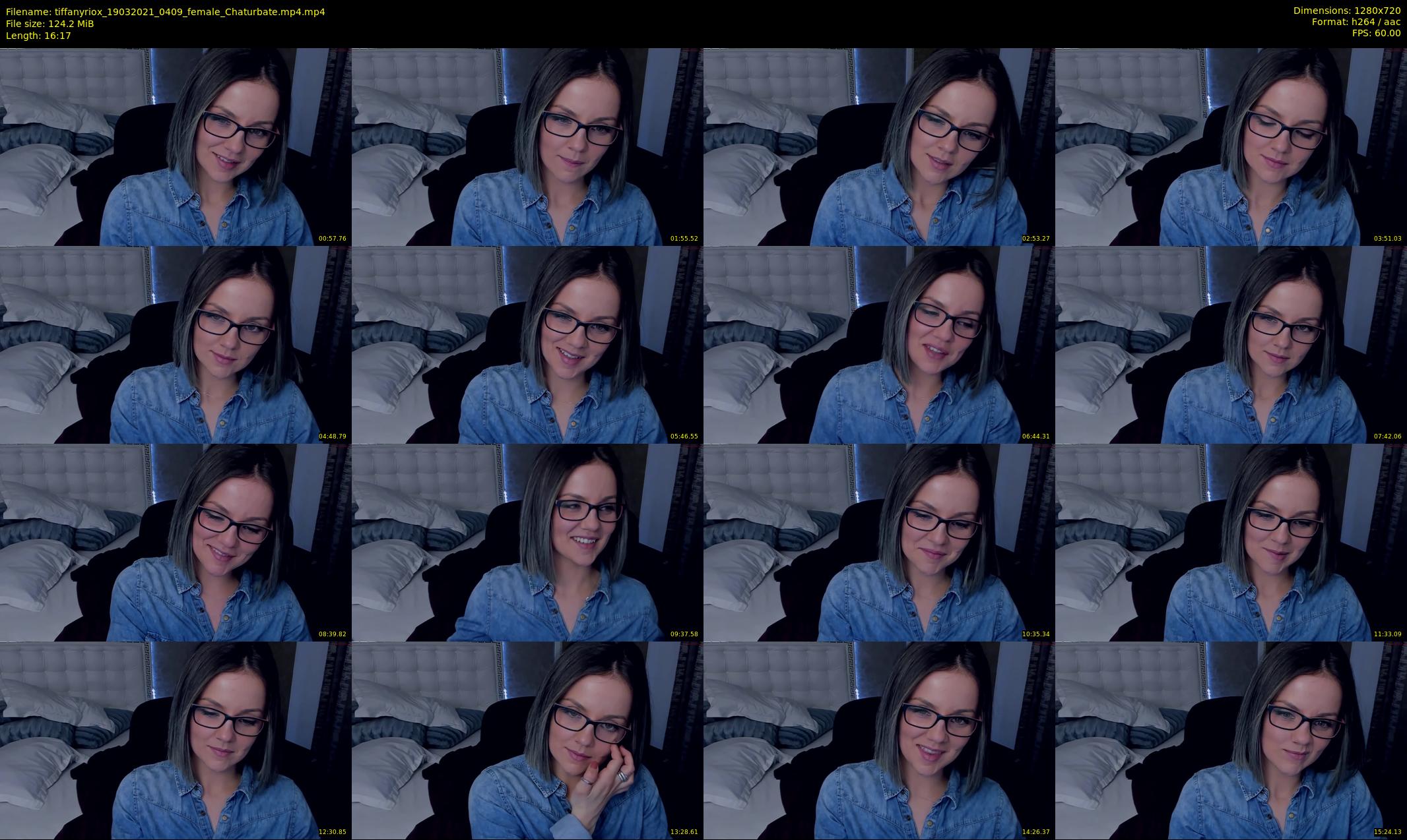 tiffanyriox — 17 minute Chaturbate female cam show recording, 720p, Mar 19, 2021