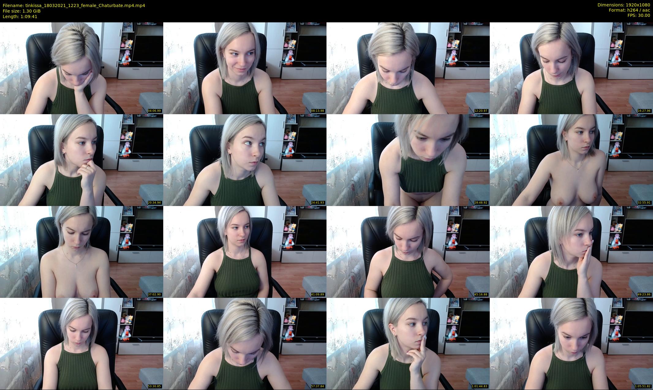 tinkissa — 70 minute Chaturbate couple cam show recording, 1080p, Mar 18, 2021