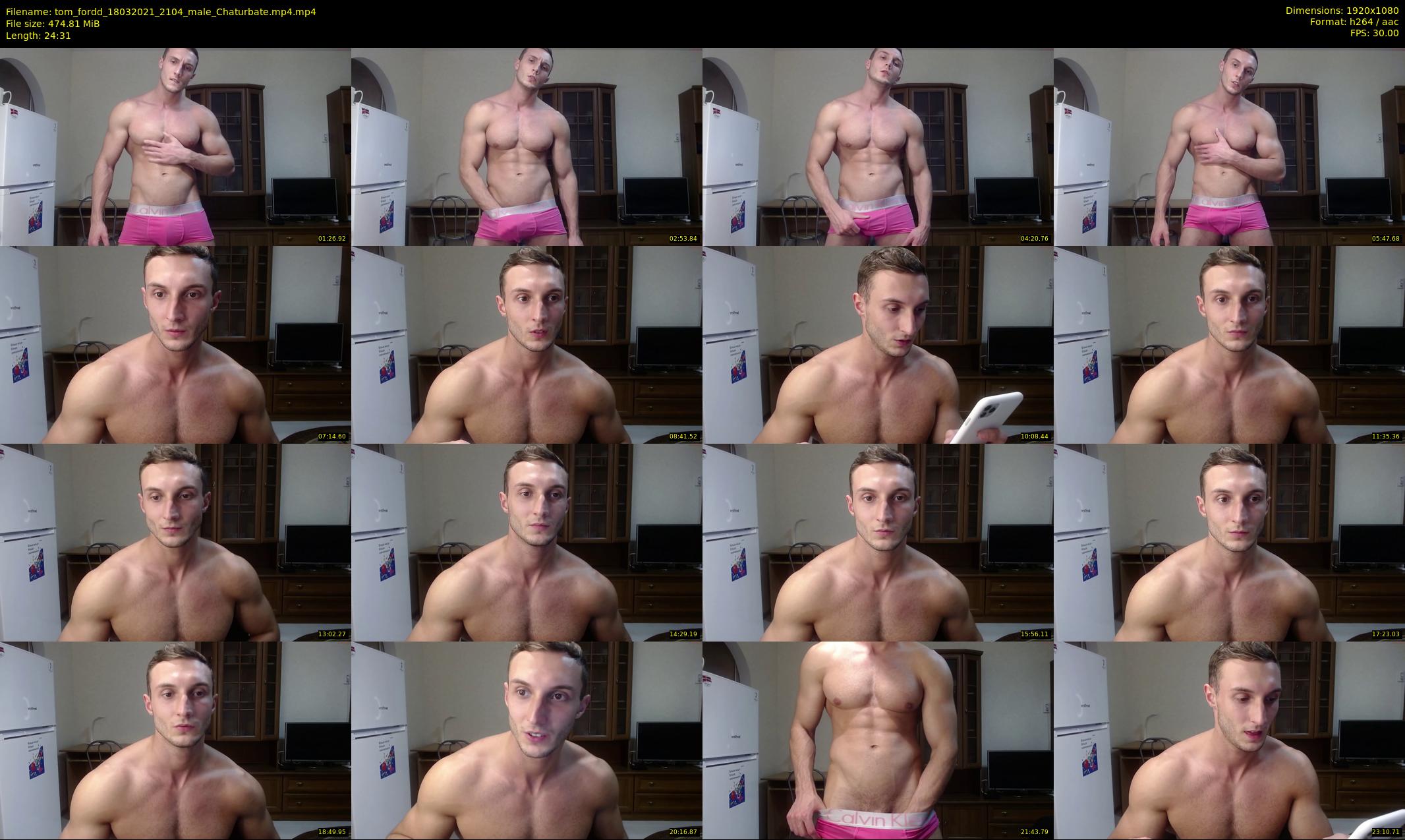 tom_fordd — 25 minute Chaturbate male cam show recording, 1080p, Mar 18, 2021