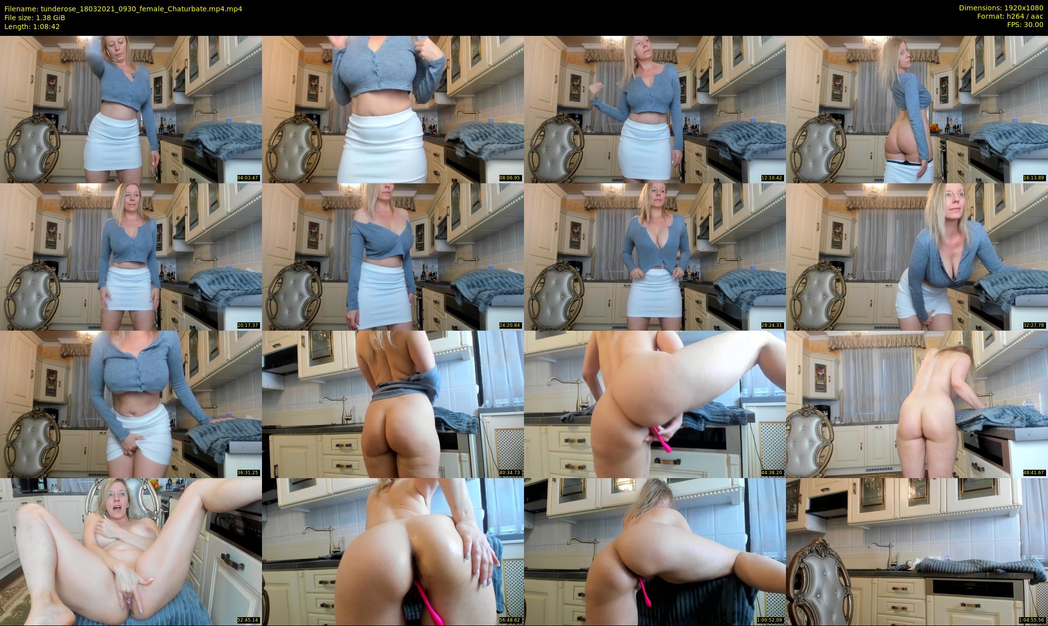 tunderose — 69 minute Chaturbate female cam show recording, 1080p, Mar 18, 2021