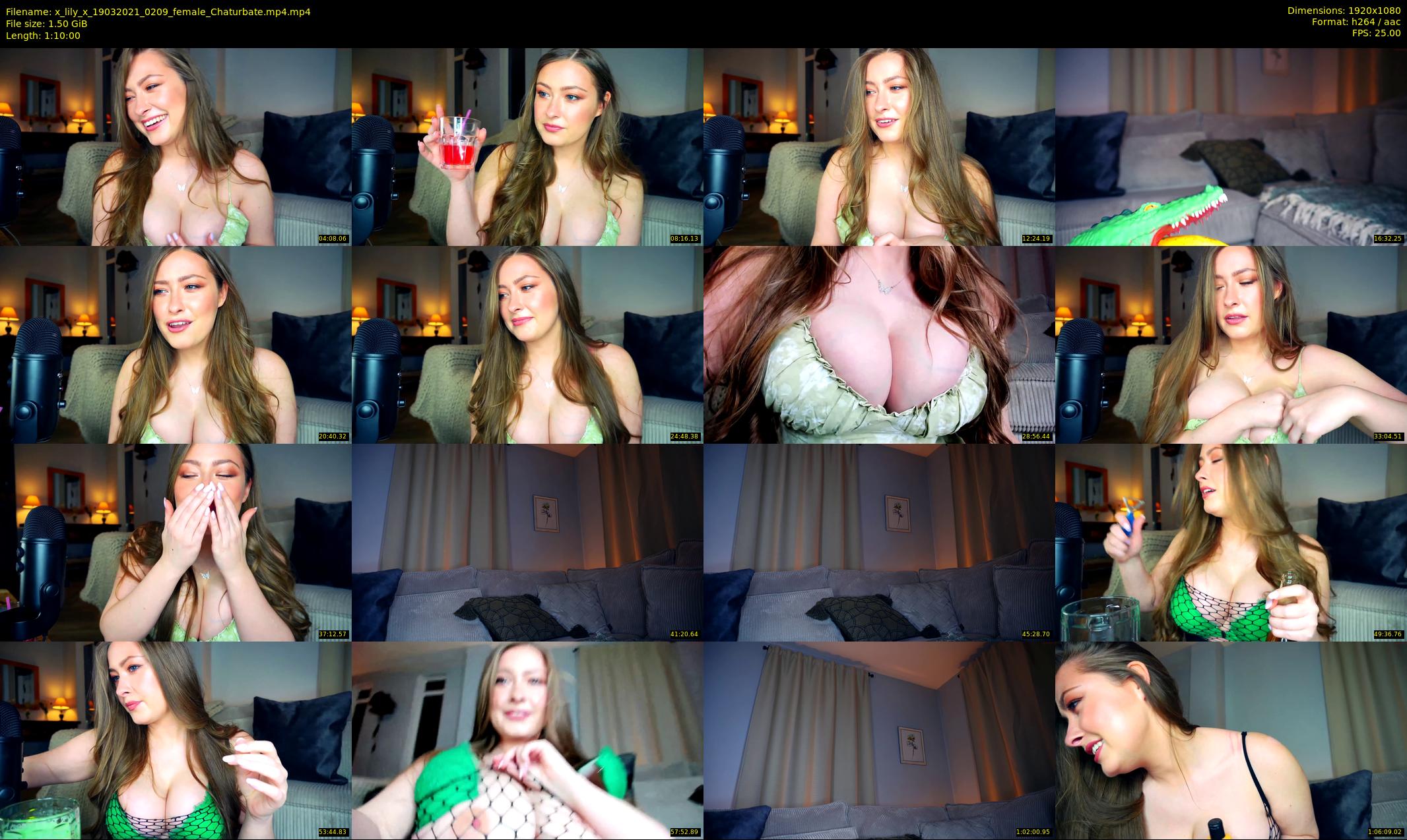 x_lily_x — 70 minute Chaturbate female cam show recording, 1080p, Mar 19, 2021