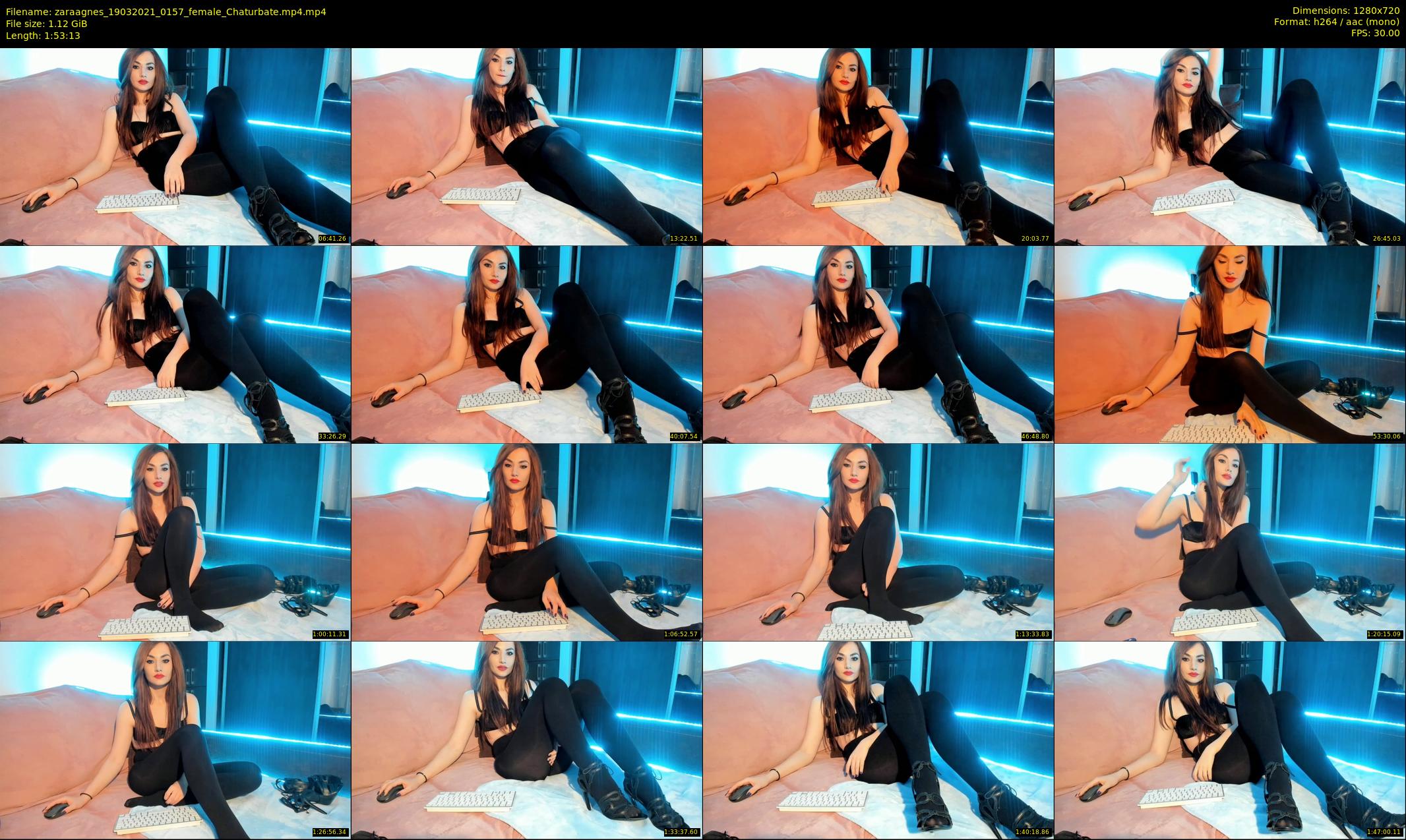 zaraagnes — 114 minute Chaturbate female cam show recording, 720p, Mar 19, 2021