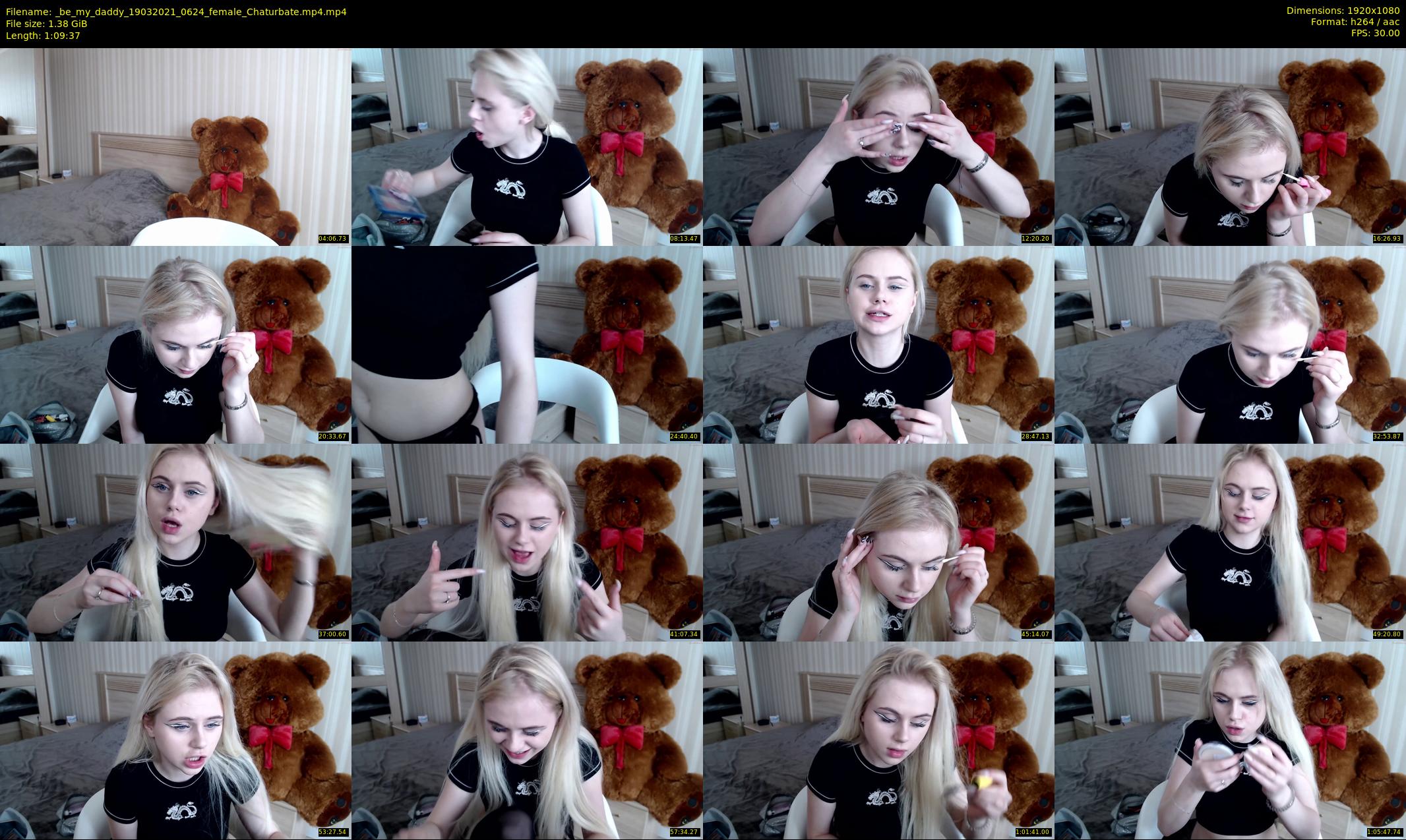 _be_my_daddy — 70 minute Chaturbate female cam show recording, 1080p, Mar 19, 2021