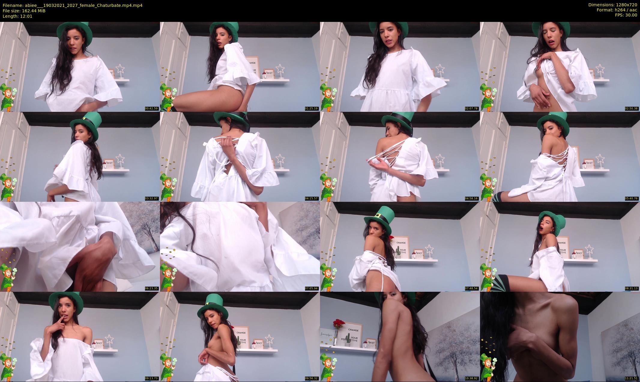 abiee__ — 13 minute Chaturbate female cam show recording, 720p, Mar 19, 2021