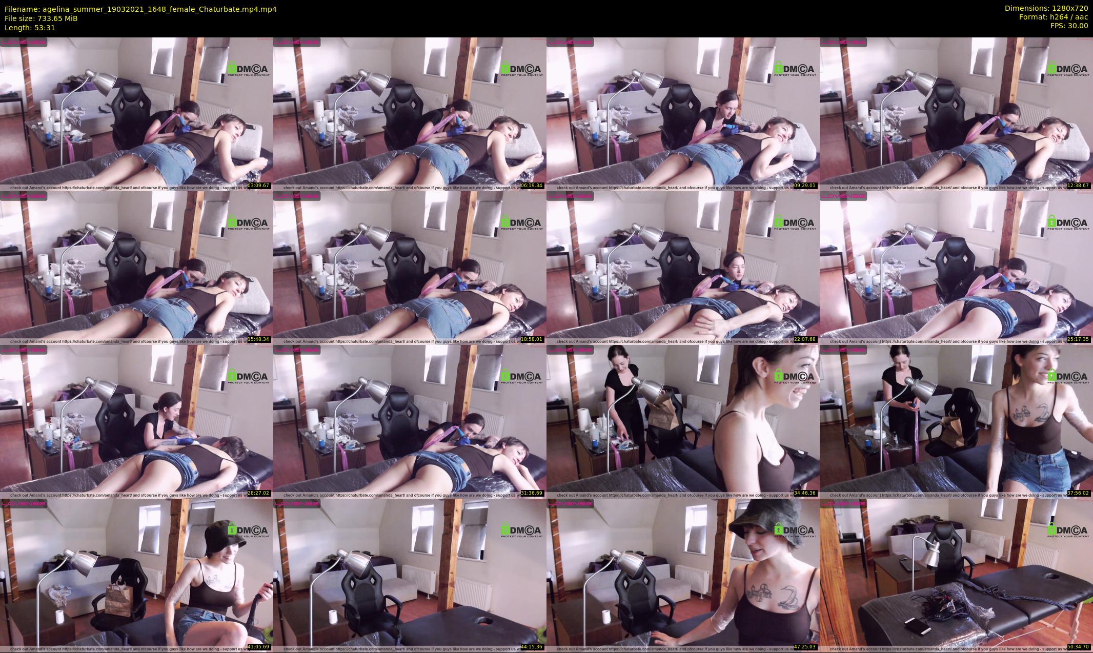 agelina_summer — 54 minute Chaturbate female cam show recording, 720p, Mar 19, 2021