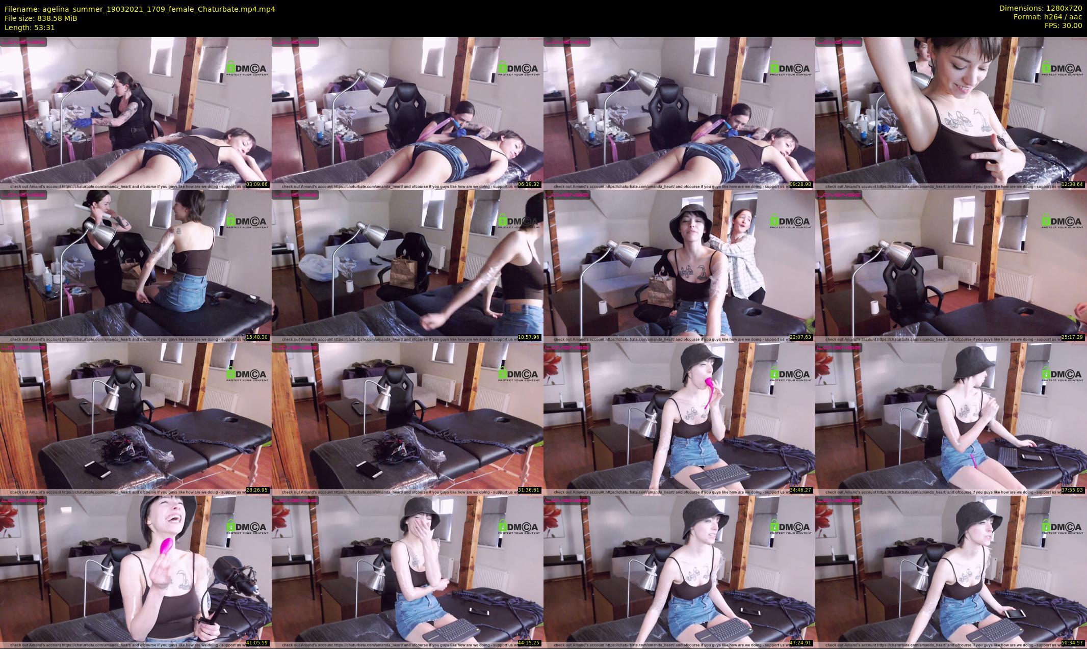 agelina_summer — 54 minute Chaturbate female cam show recording, 720p, Mar 19, 2021