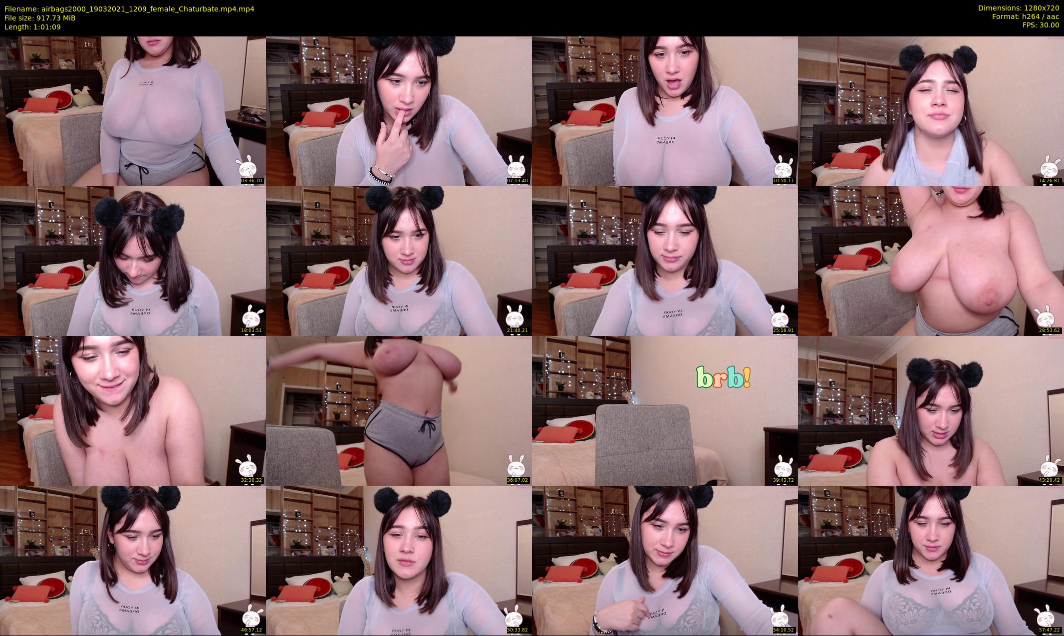 airbags2000 — 62 minute Chaturbate female cam show recording, 720p, Mar 19, 2021