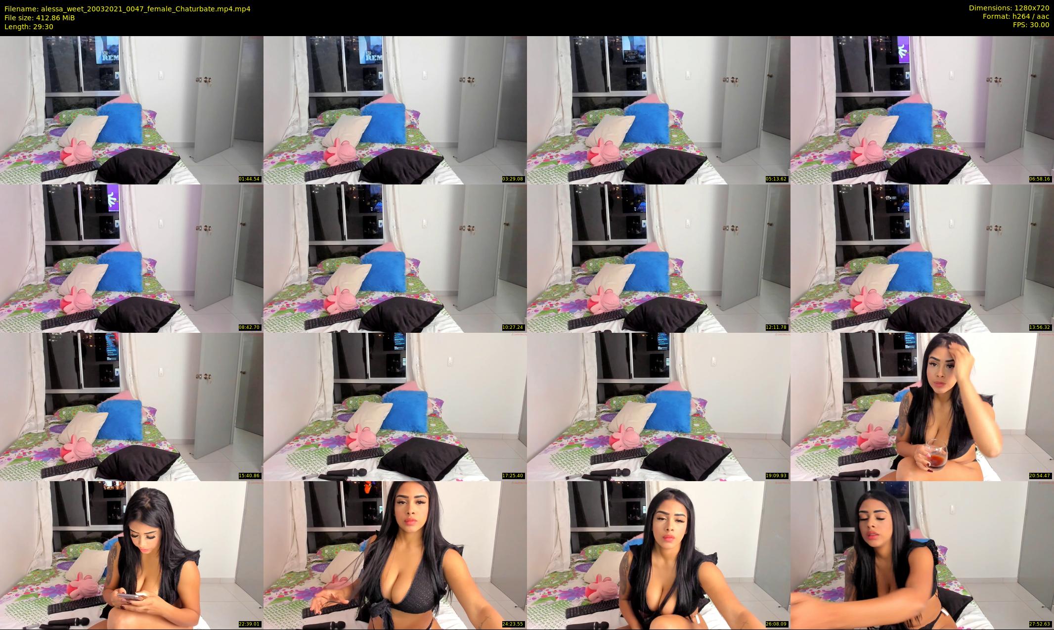 alessa_weet — 30 minute Chaturbate female cam show recording, 720p, Mar 20, 2021