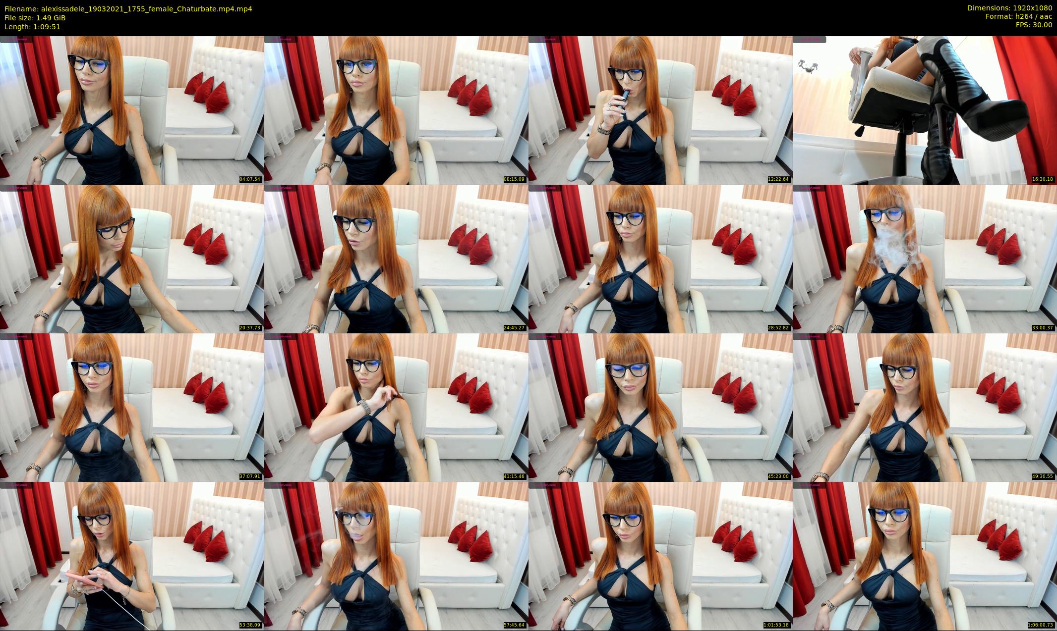 alexissadele — 70 minute Chaturbate female cam show recording, 1080p, Mar 19, 2021