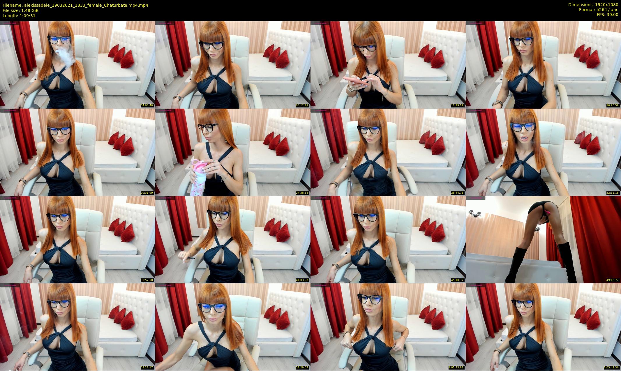 alexissadele — 70 minute Chaturbate female cam show recording, 1080p, Mar 19, 2021