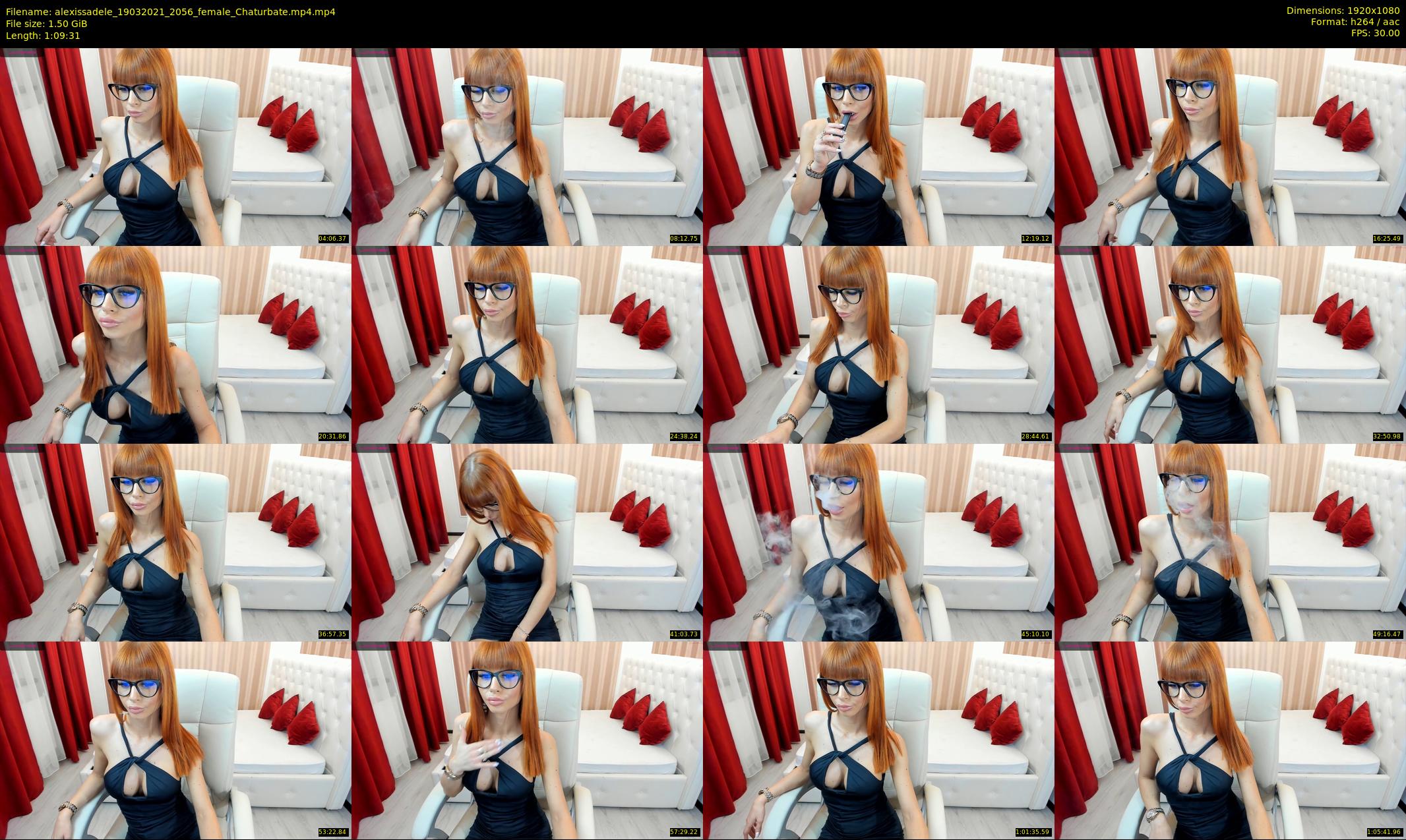 alexissadele — 70 minute Chaturbate female cam show recording, 1080p, Mar 19, 2021