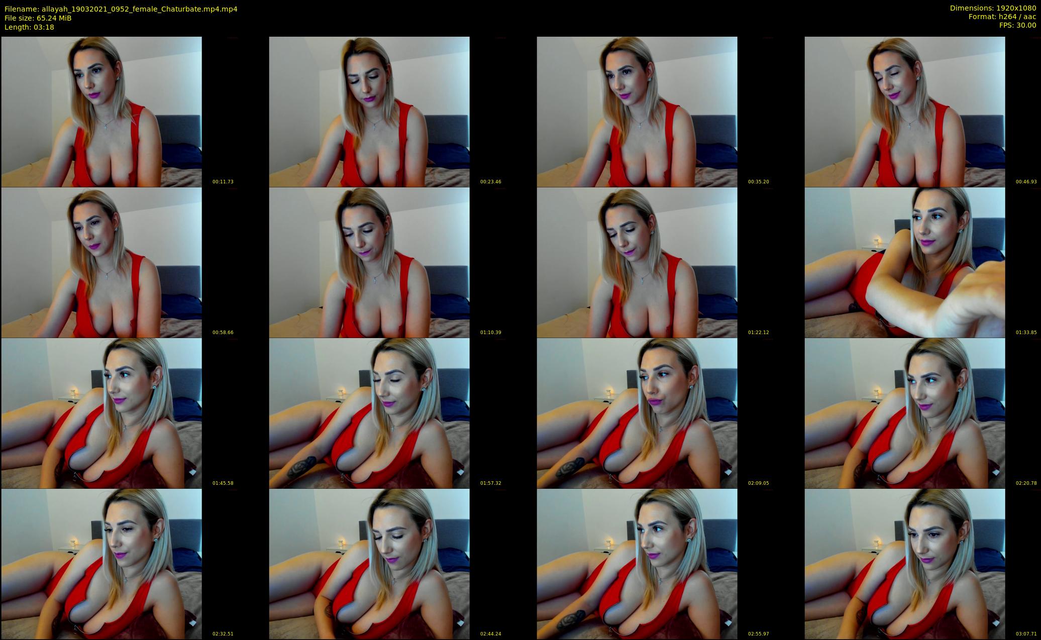 allayah — 4 minute Chaturbate female cam show recording, 1080p, Mar 19, 2021
