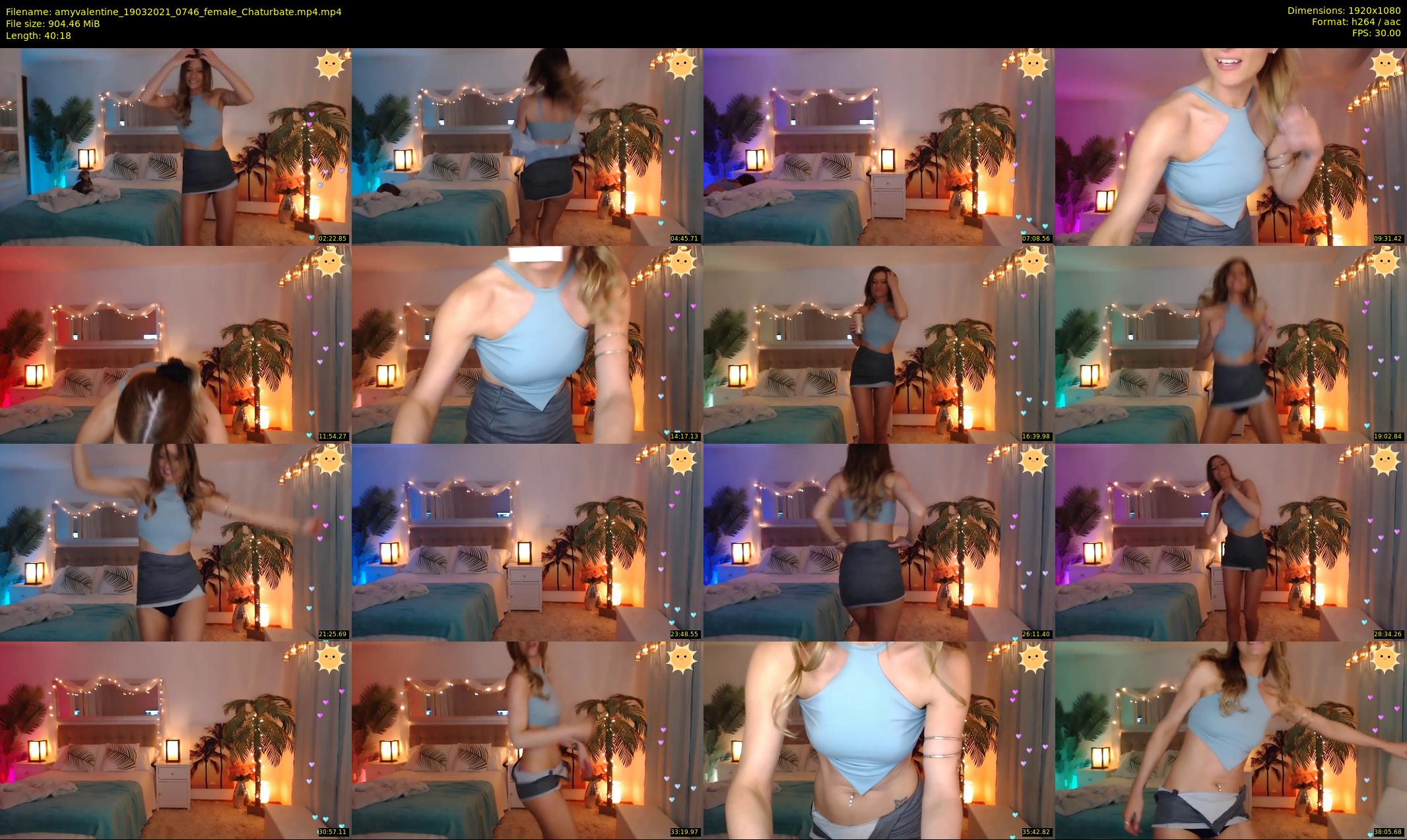 amyvalentine — 41 minute Chaturbate female cam show recording, 1080p, Mar 19, 2021