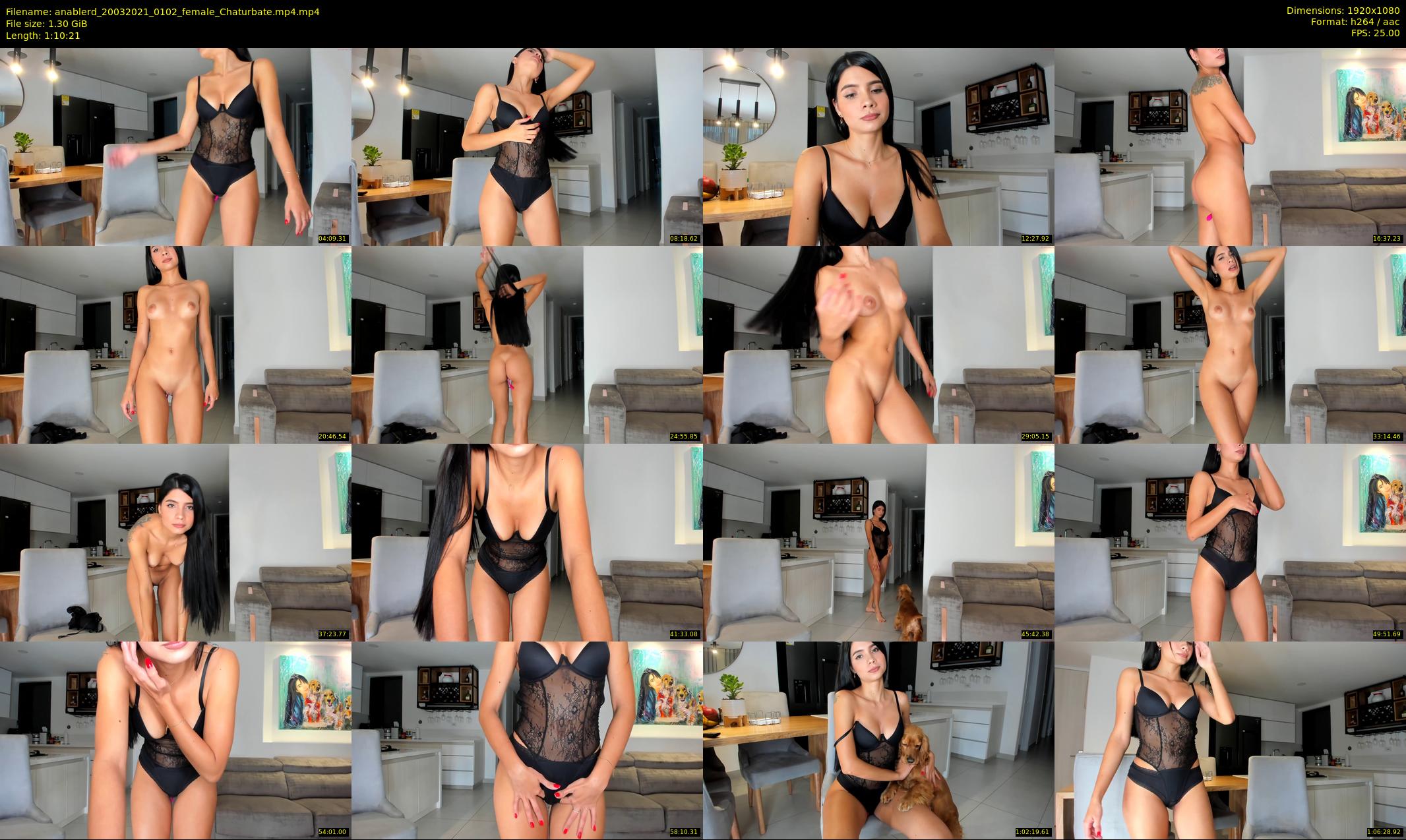 anablerd — 71 minute Chaturbate female cam show recording, 1080p, Mar 20, 2021