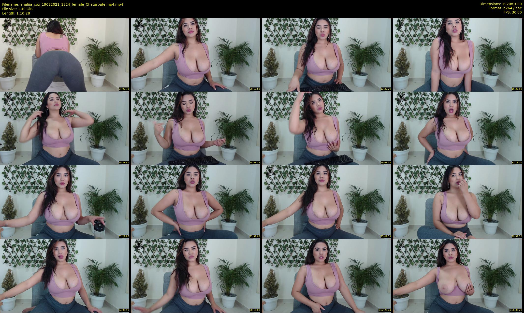 analiia_cox — 71 minute Chaturbate female cam show recording, 1080p, Mar 19, 2021