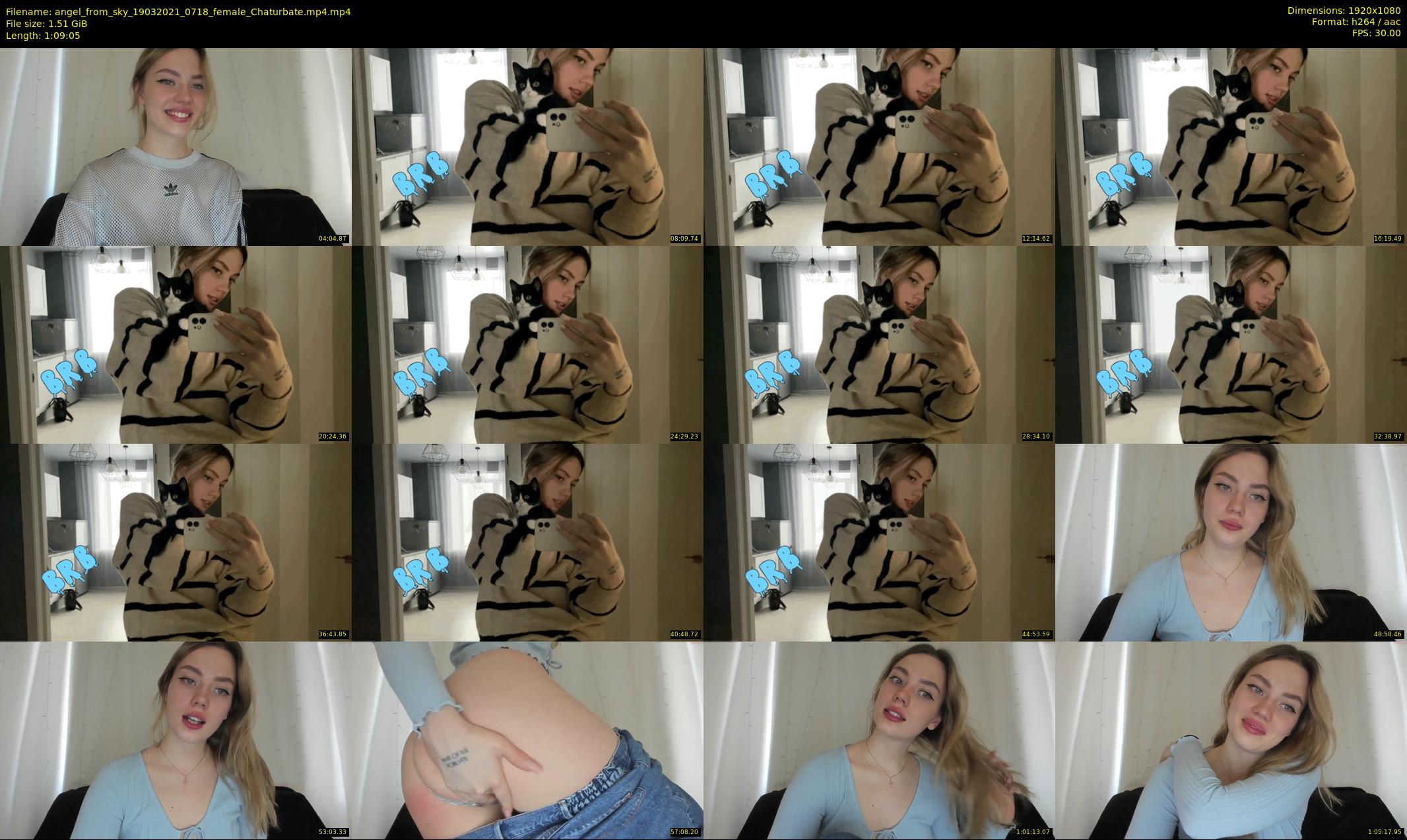 angel_from_sky — 70 minute Chaturbate female cam show recording, 1080p, Mar 19, 2021