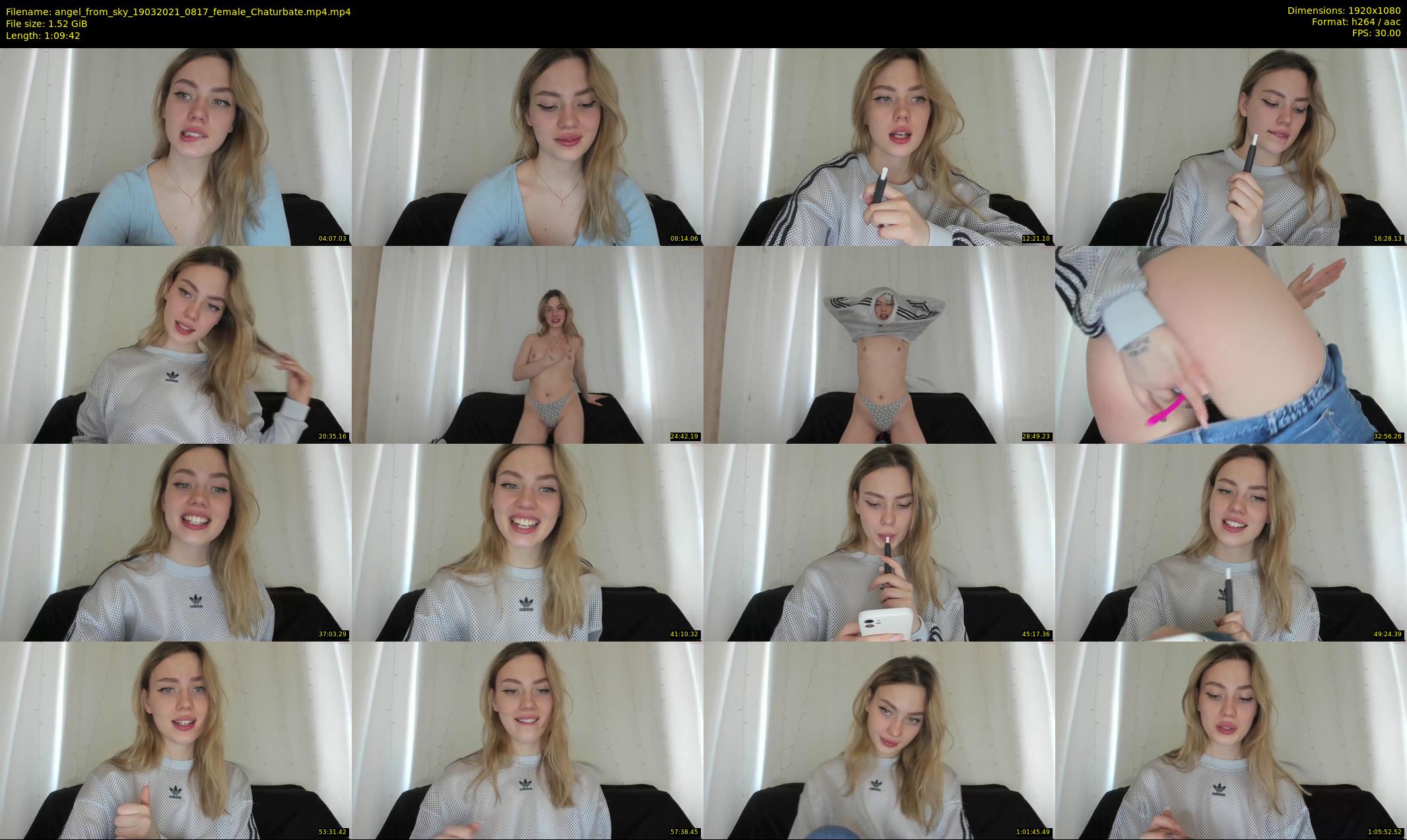 angel_from_sky — 70 minute Chaturbate female cam show recording, 1080p, Mar 19, 2021