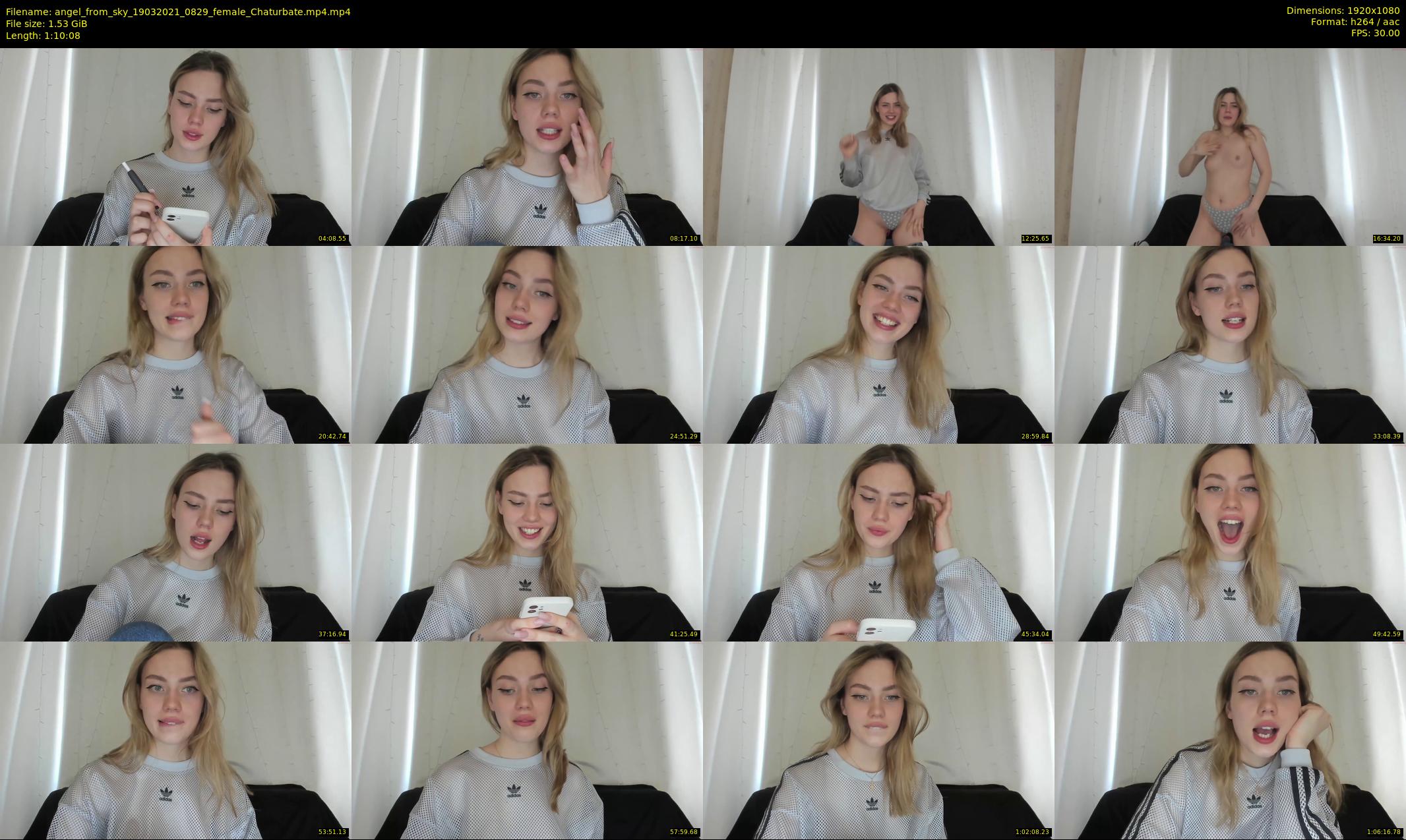 angel_from_sky — 71 minute Chaturbate female cam show recording, 1080p, Mar 19, 2021