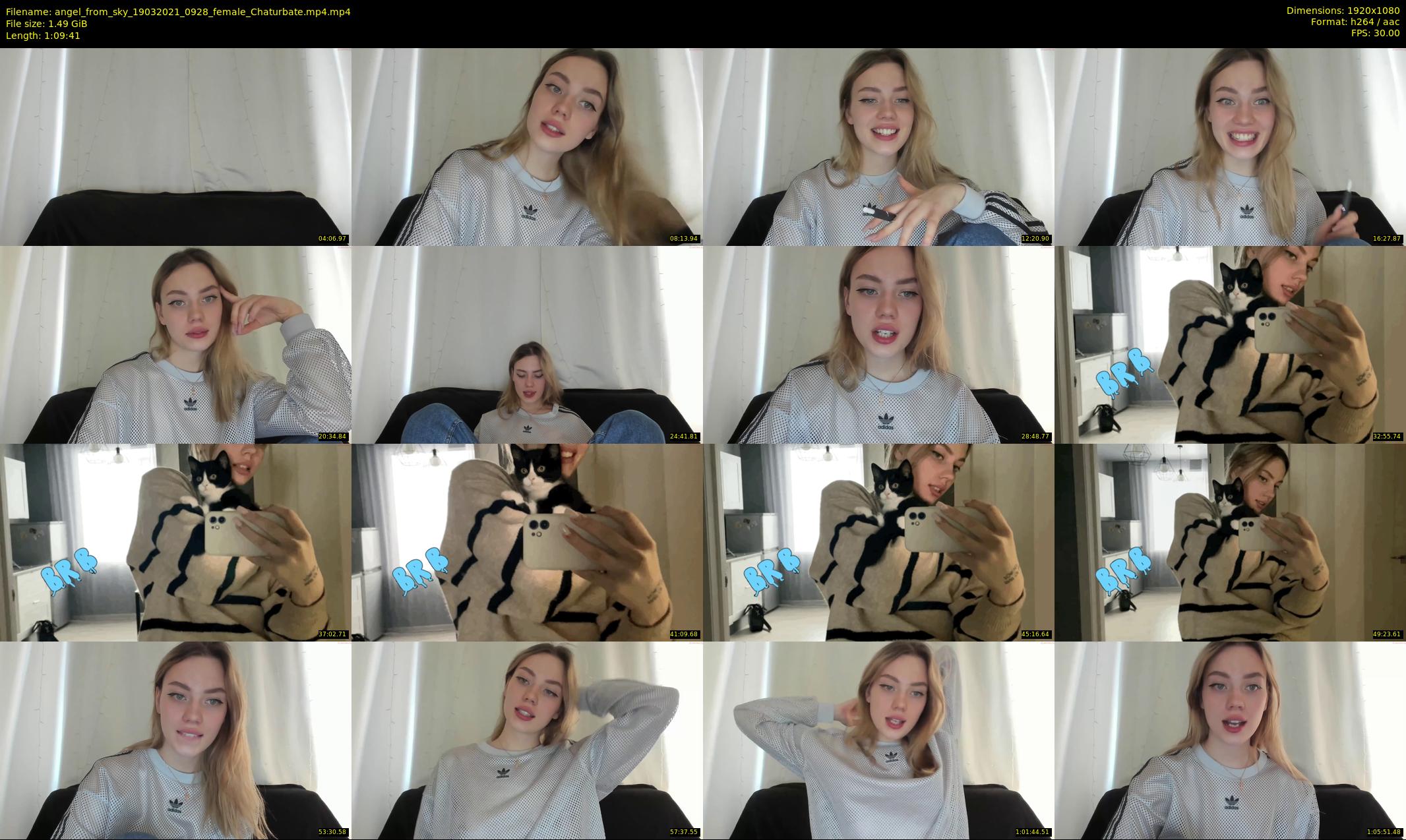 angel_from_sky — 70 minute Chaturbate female cam show recording, 1080p, Mar 19, 2021