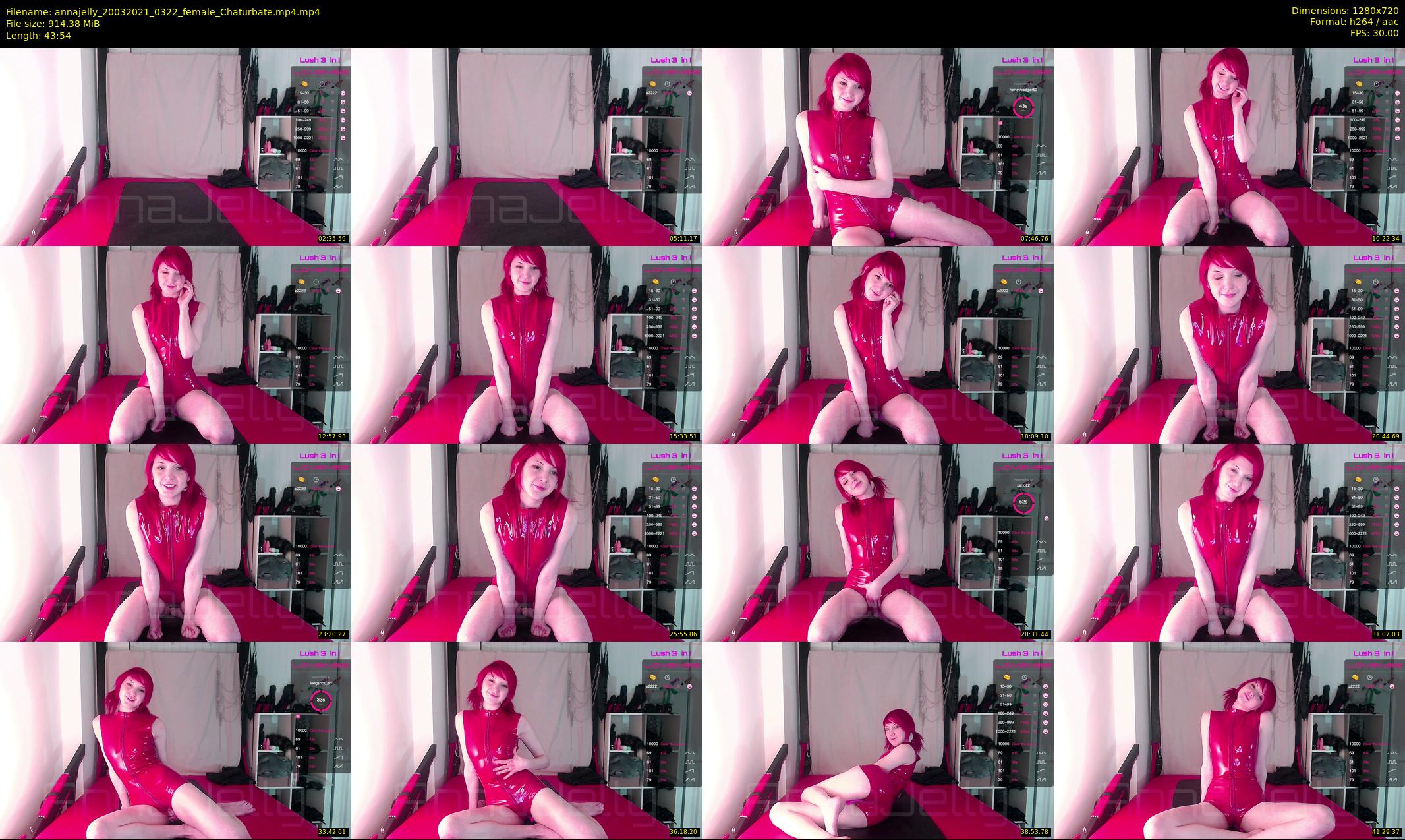annajelly — 44 minute Chaturbate couple cam show recording, 720p, Mar 20, 2021