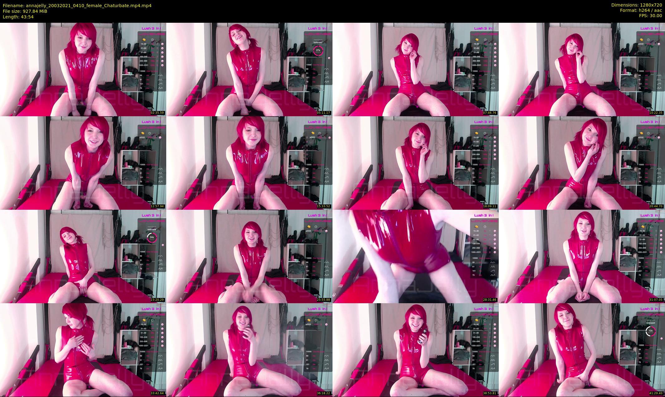 annajelly — 44 minute Chaturbate couple cam show recording, 720p, Mar 20, 2021