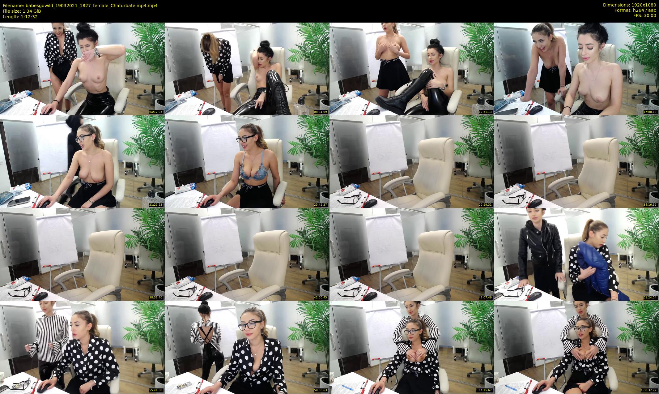 babesgowild — 73 minute Chaturbate couple cam show recording, 1080p, Mar 19, 2021