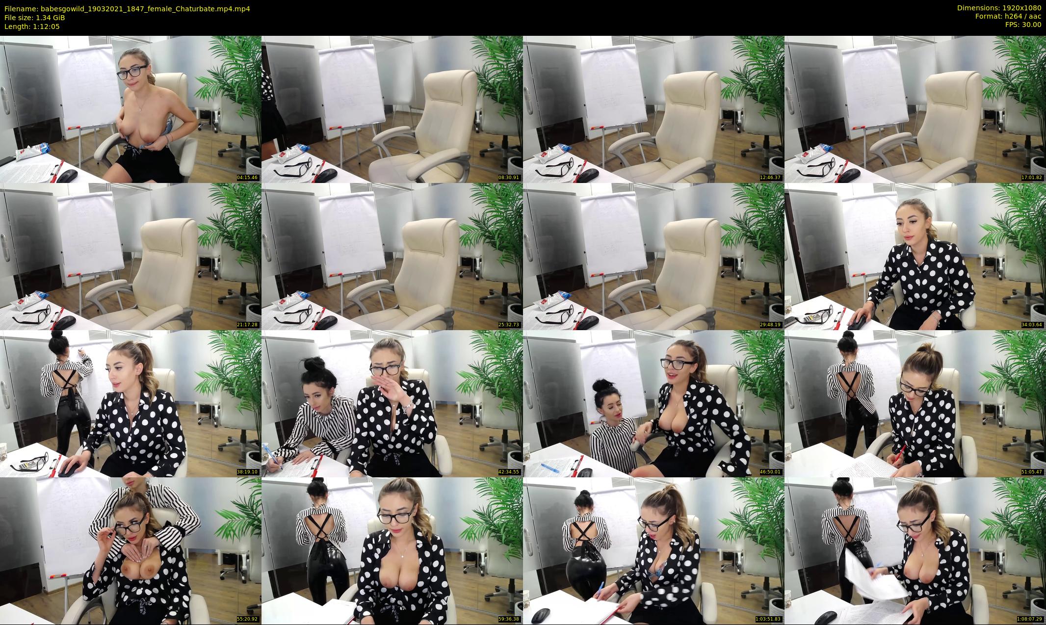 babesgowild — 73 minute Chaturbate couple cam show recording, 1080p, Mar 19, 2021