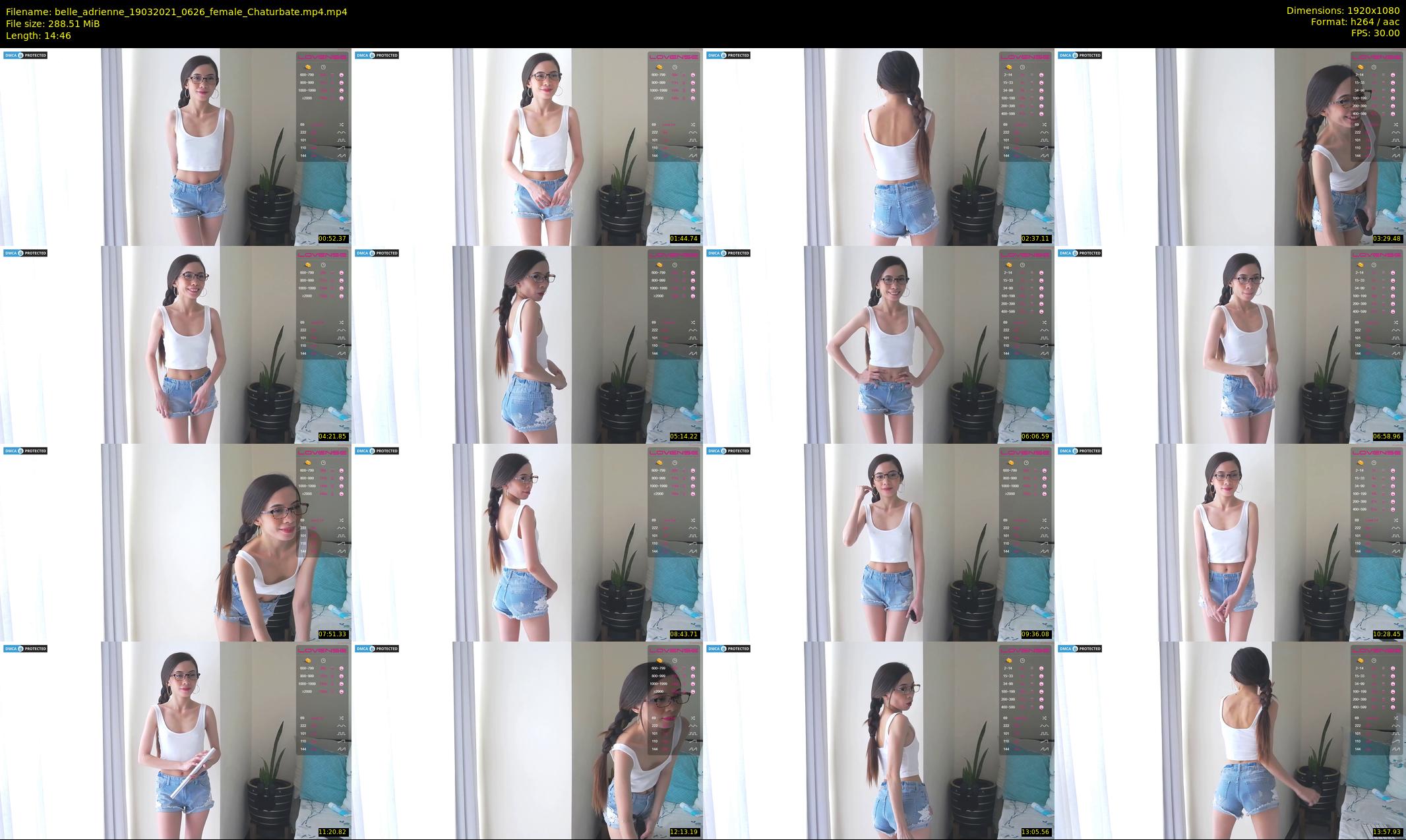 belle_adrienne — 15 minute Chaturbate couple cam show recording, 1080p, Mar 19, 2021