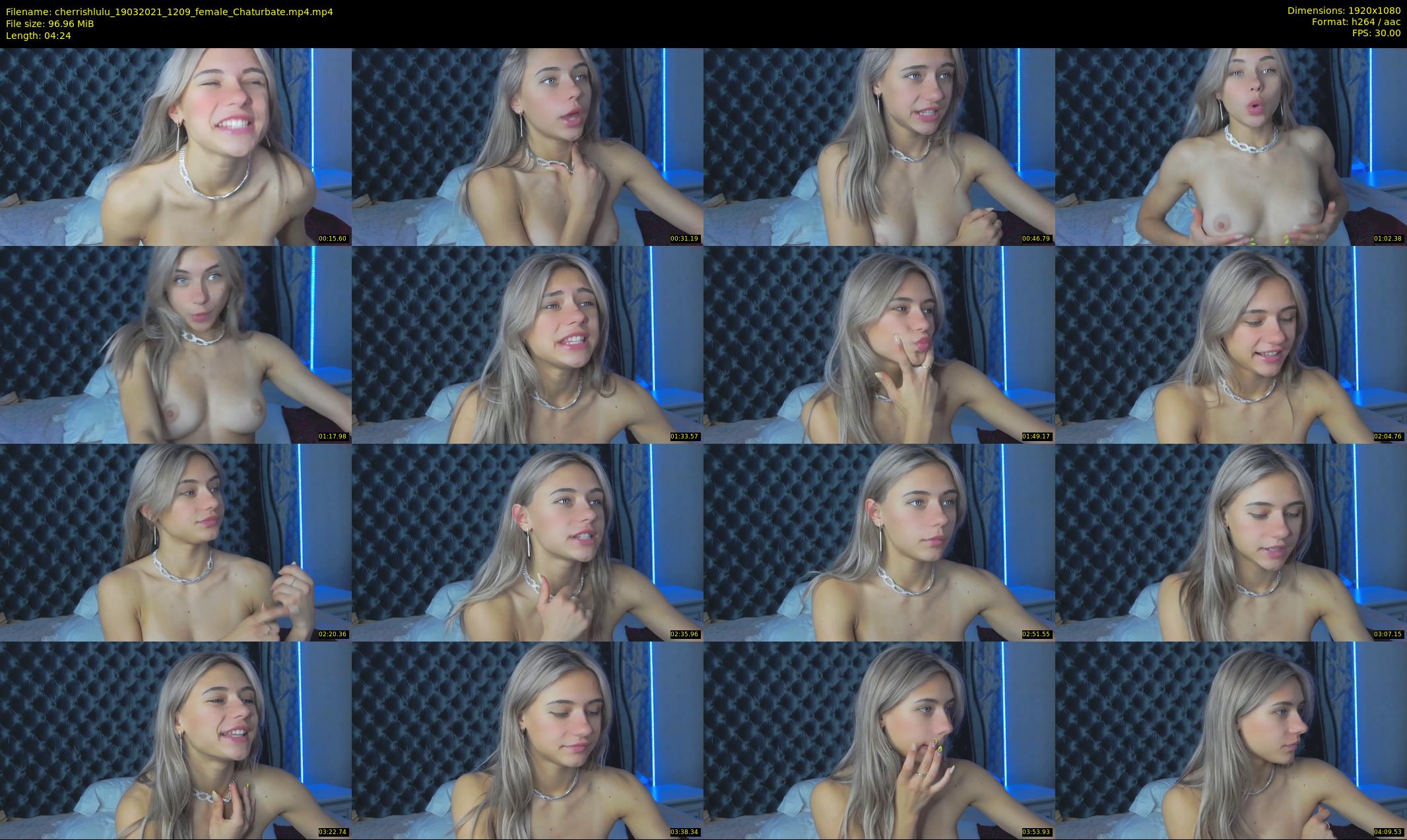 cherrishlulu — 5 minute Chaturbate female cam show recording, 1080p, Mar 19, 2021