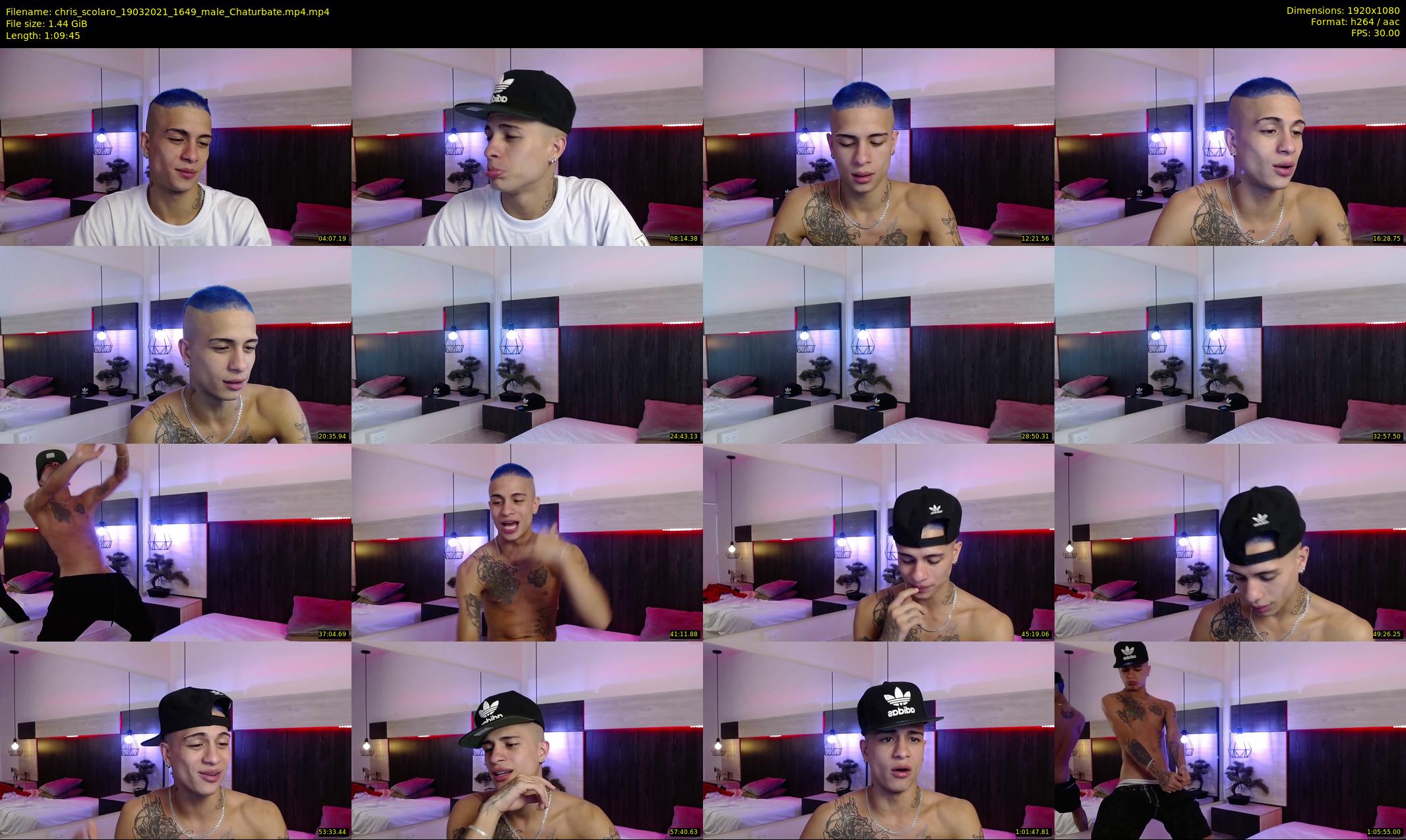 chris_scolaro — 70 minute Chaturbate male cam show recording, 1080p, Mar 19, 2021