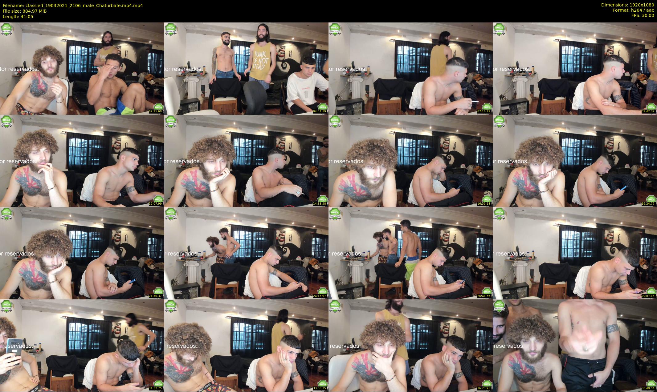 classied — 42 minute Chaturbate male cam show recording, 1080p, Mar 19, 2021