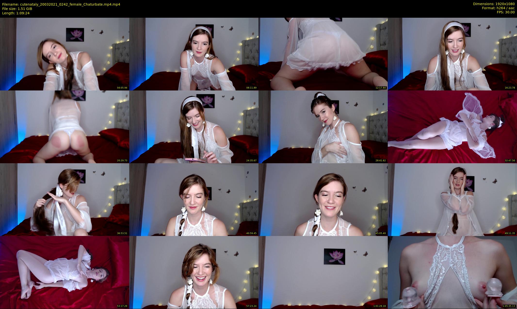cutenataly — 70 minute Chaturbate female cam show recording, 1080p, Mar 20, 2021