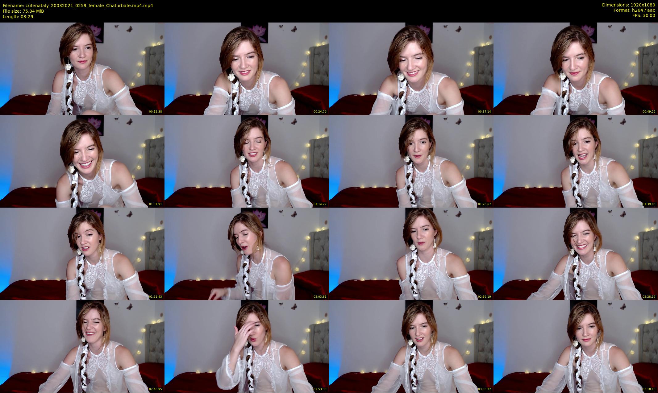 cutenataly — 4 minute Chaturbate female cam show recording, 1080p, Mar 20, 2021