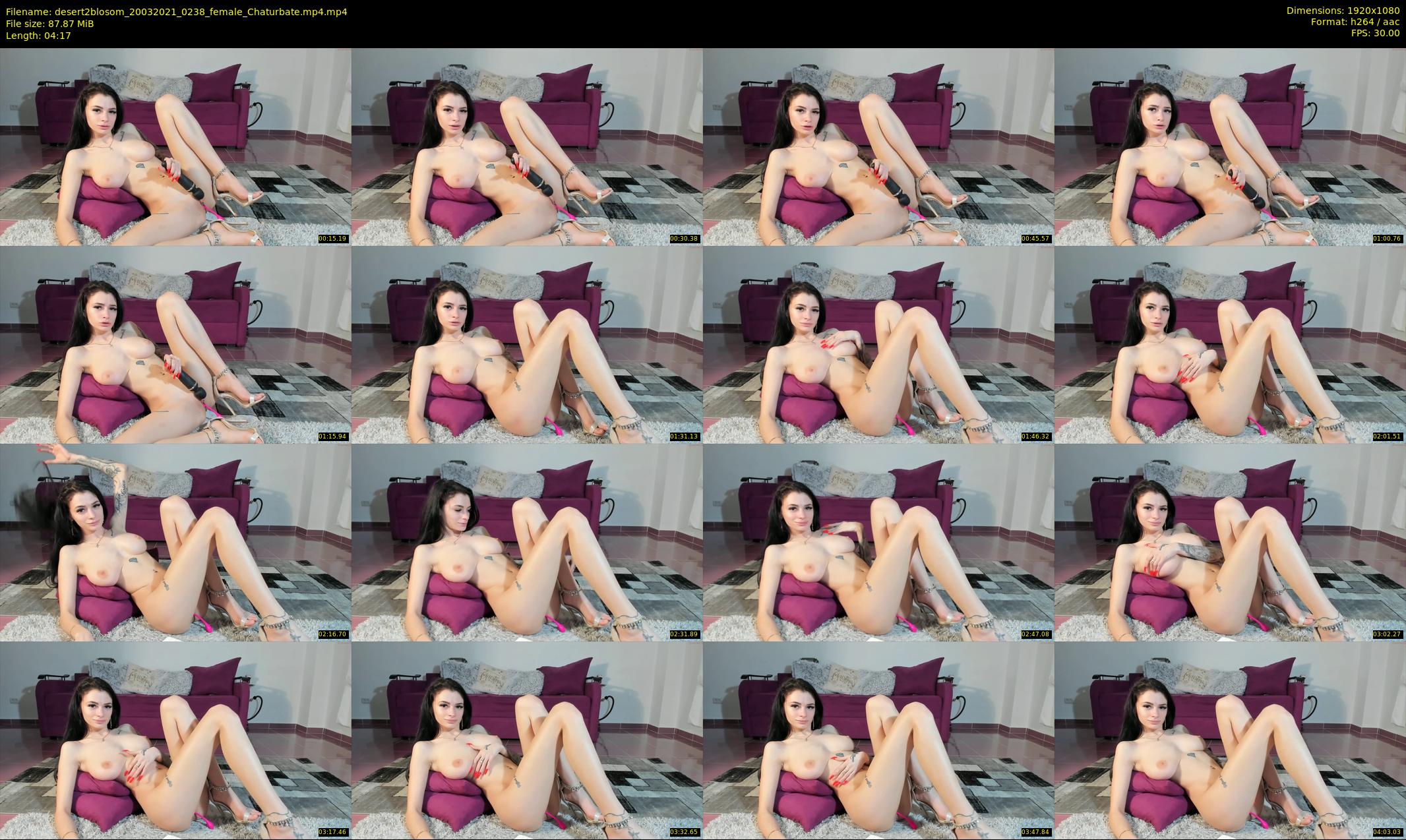 desert2blosom — 5 minute Chaturbate female cam show recording, 1080p, Mar 20, 2021