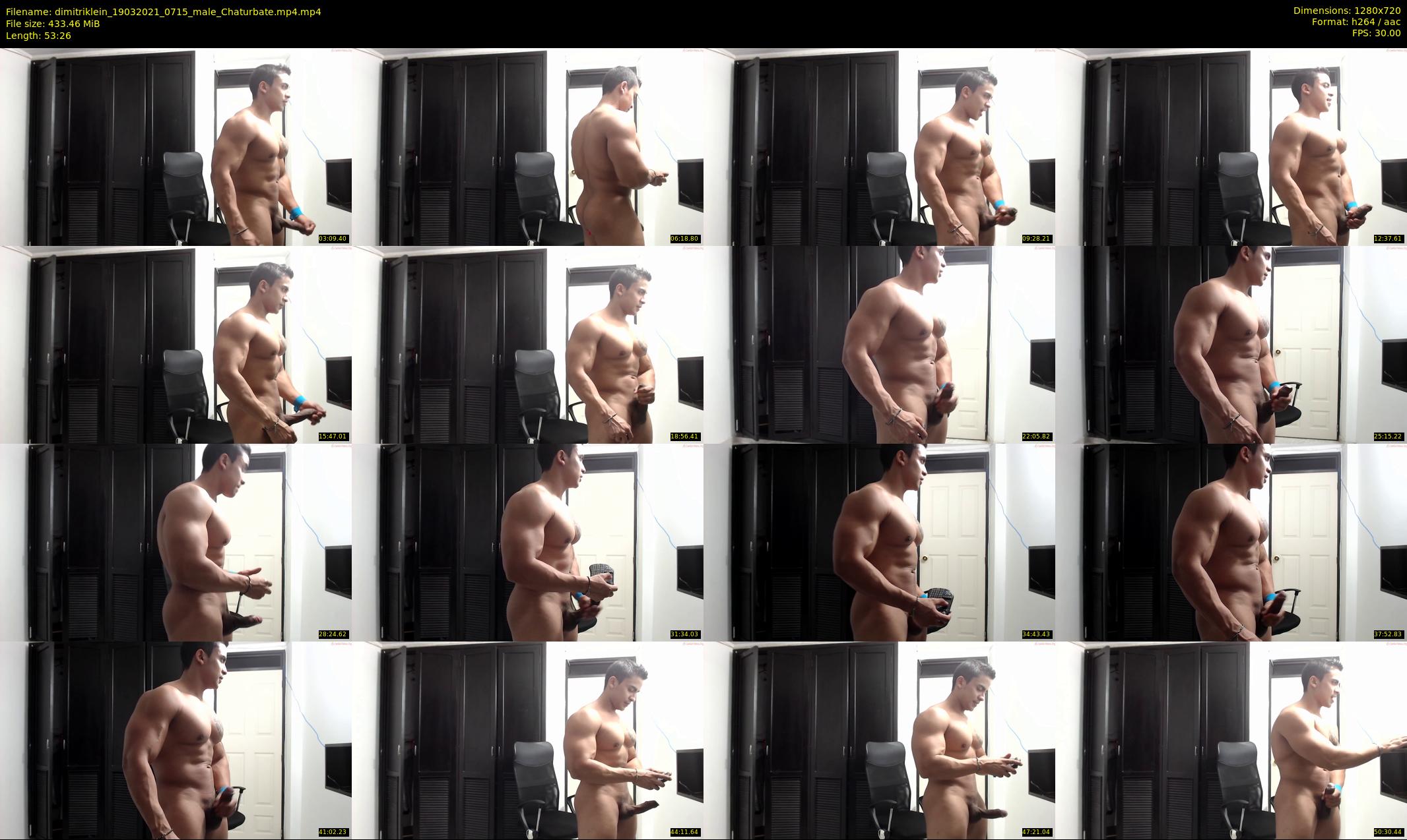 dimitriklein — 54 minute Chaturbate male cam show recording, 720p, Mar 19, 2021