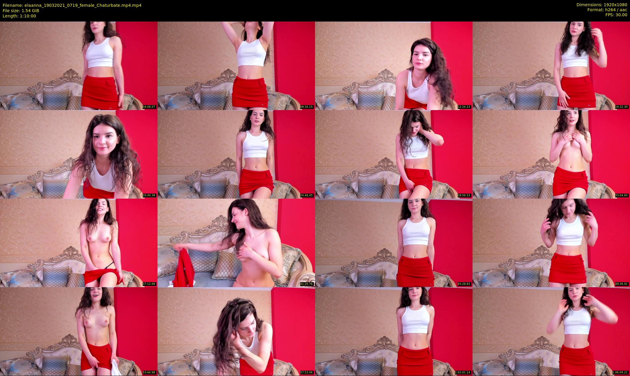 elaanna — 70 minute Chaturbate female cam show recording, 1080p, Mar 19, 2021