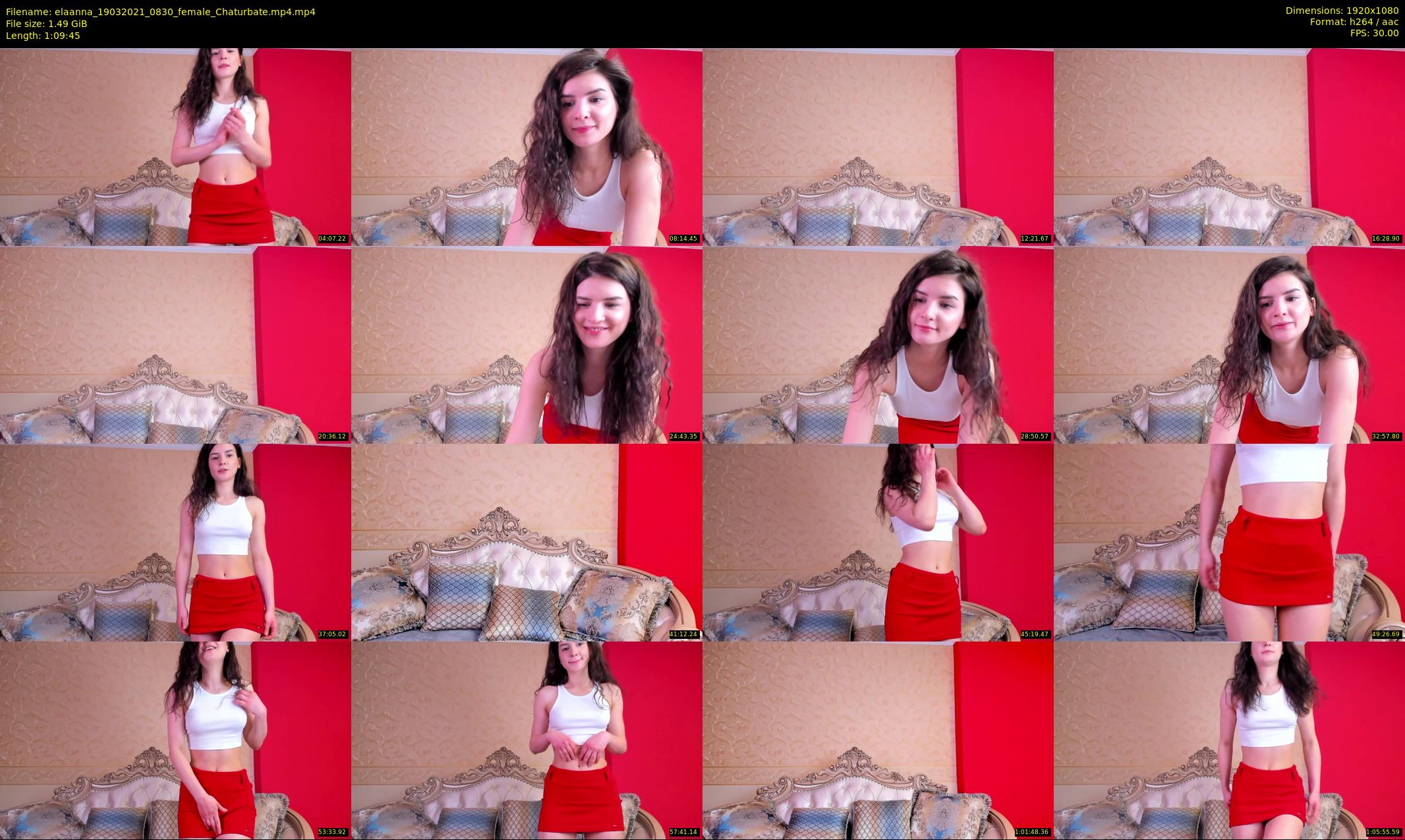 elaanna — 70 minute Chaturbate female cam show recording, 1080p, Mar 19, 2021