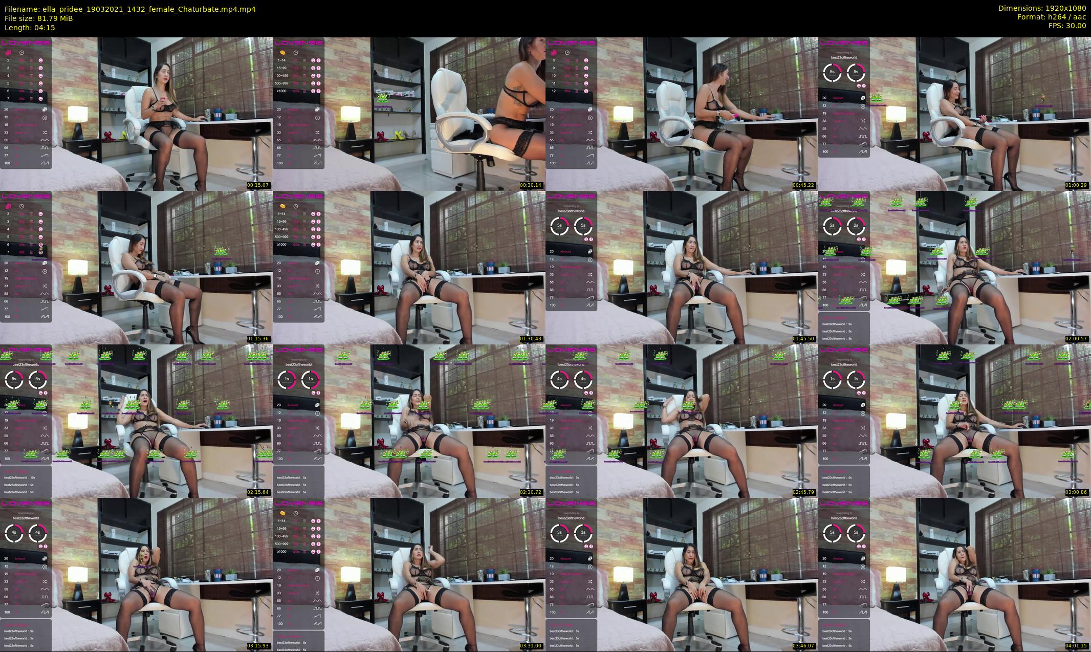 ella_pridee — 5 minute Chaturbate female cam show recording, 1080p, Mar 19, 2021