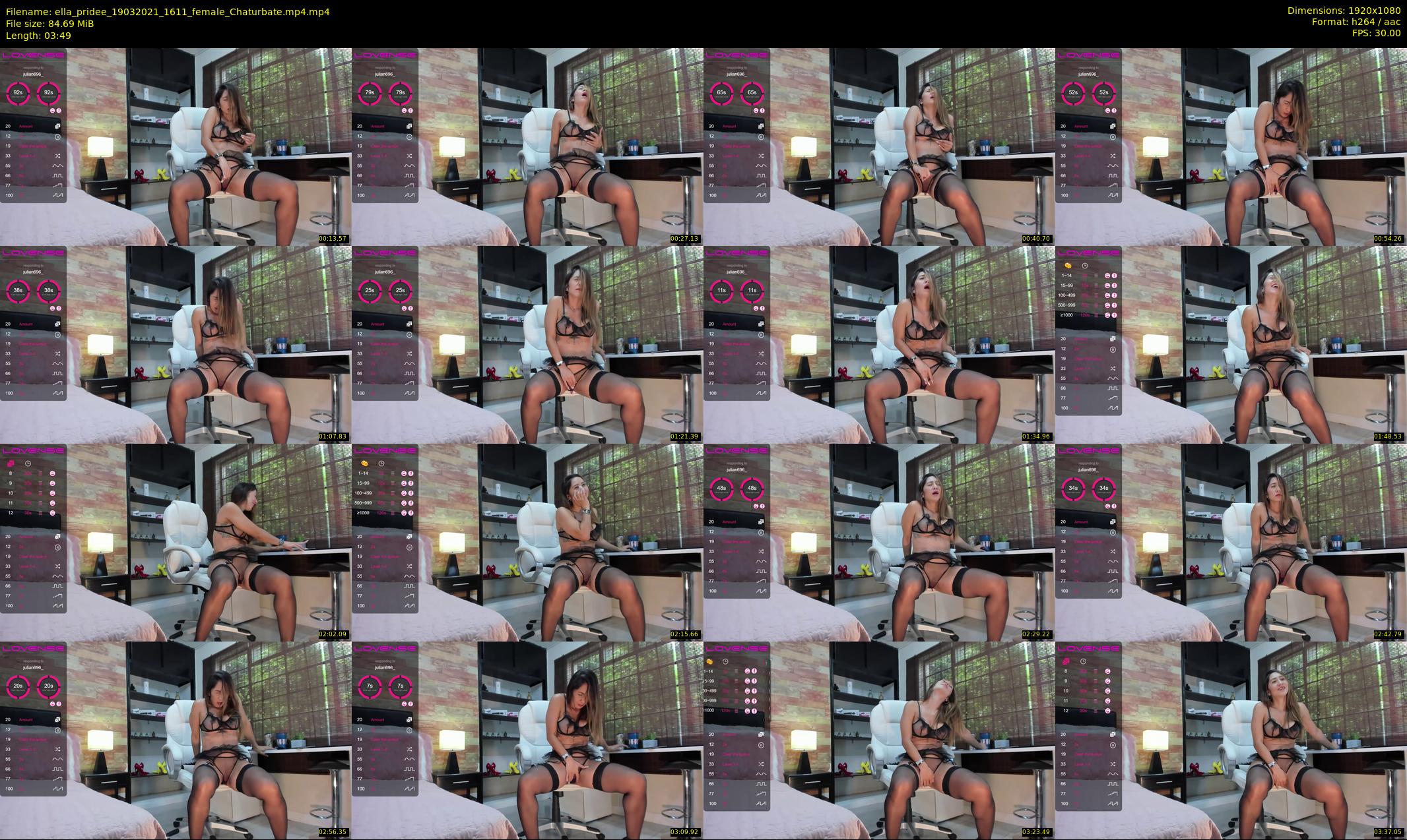 ella_pridee — 4 minute Chaturbate female cam show recording, 1080p, Mar 19, 2021