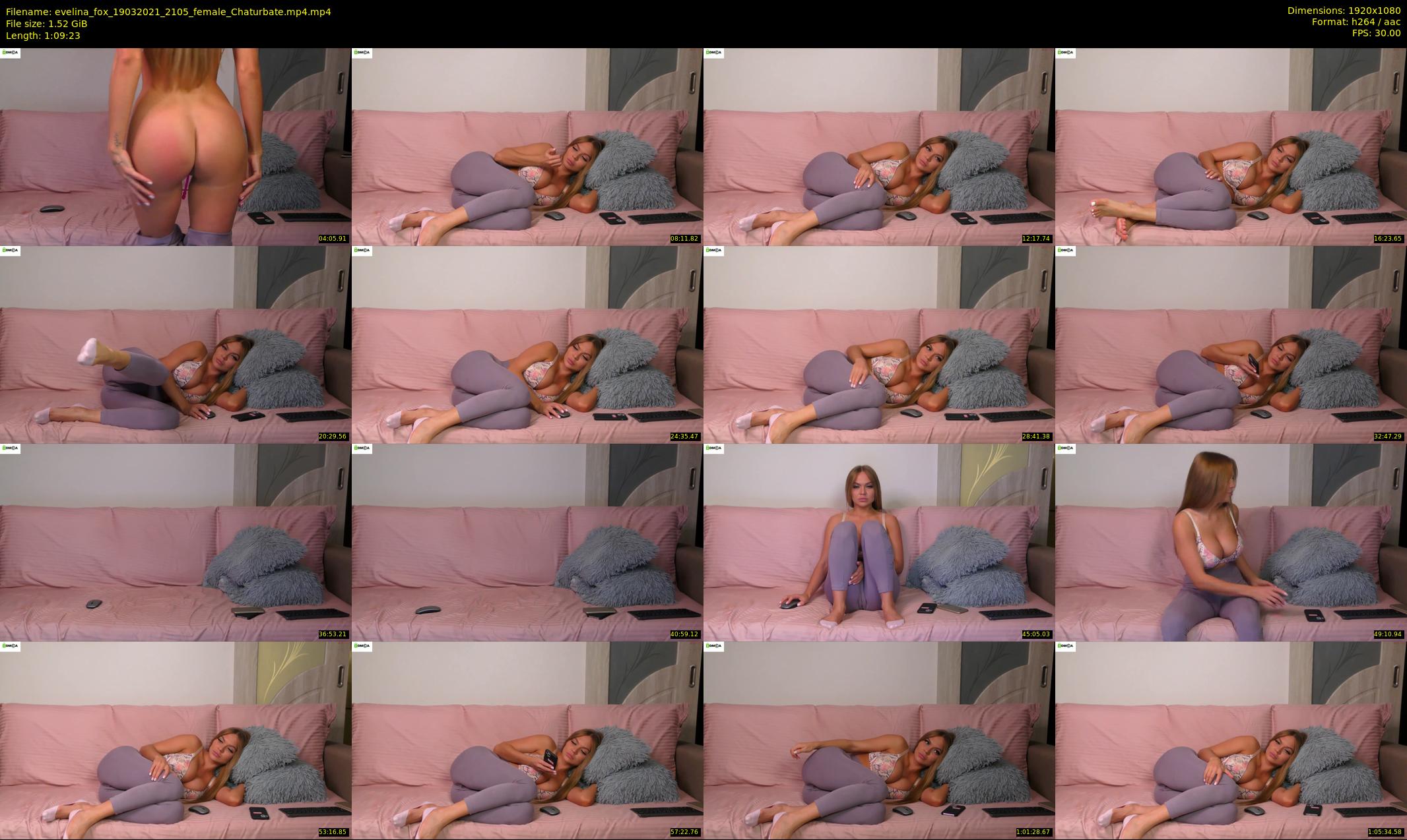 evelina_fox — 70 minute Chaturbate female cam show recording, 1080p, Mar 19, 2021