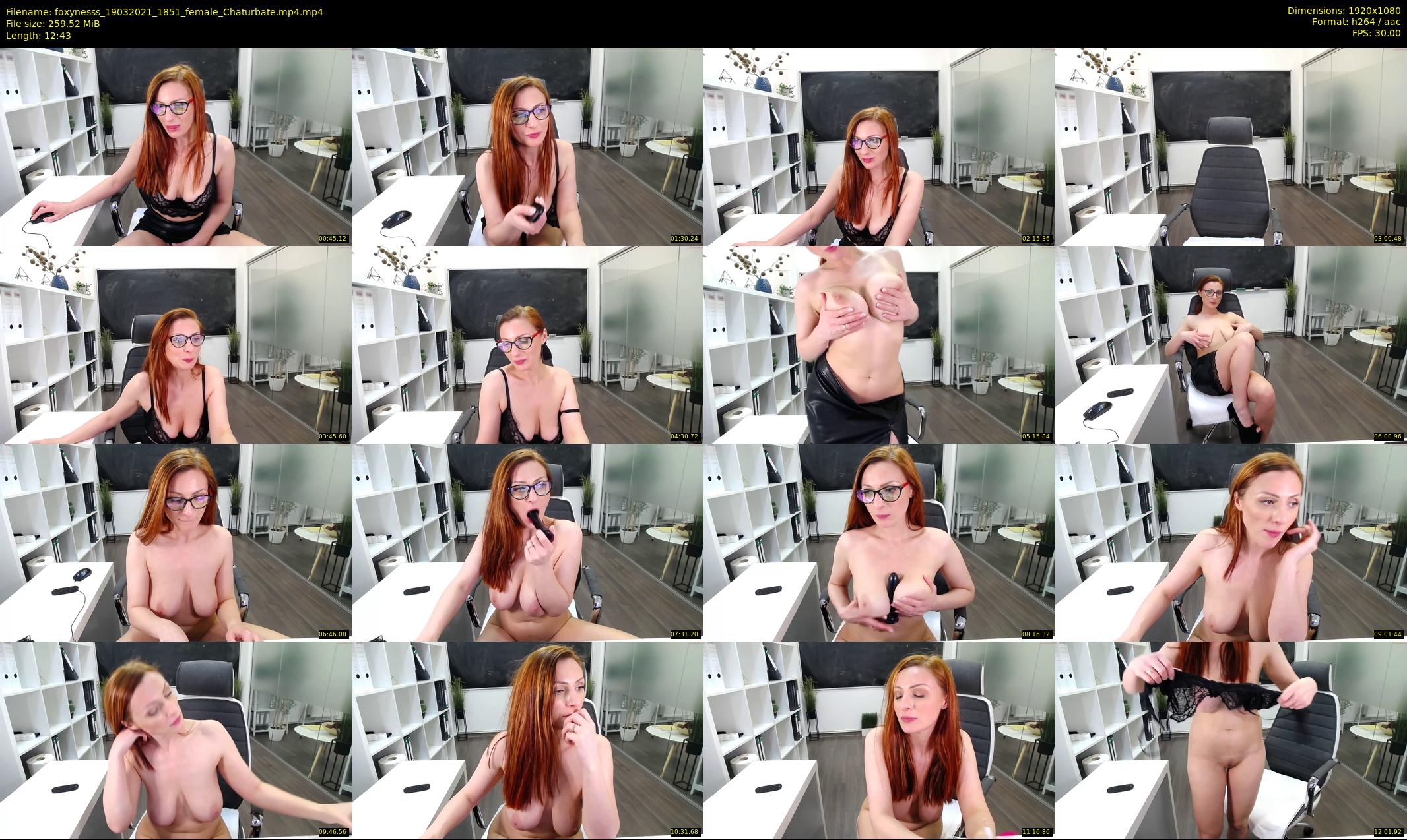foxynesss — 13 minute Chaturbate female cam show recording, 1080p, Mar 19, 2021