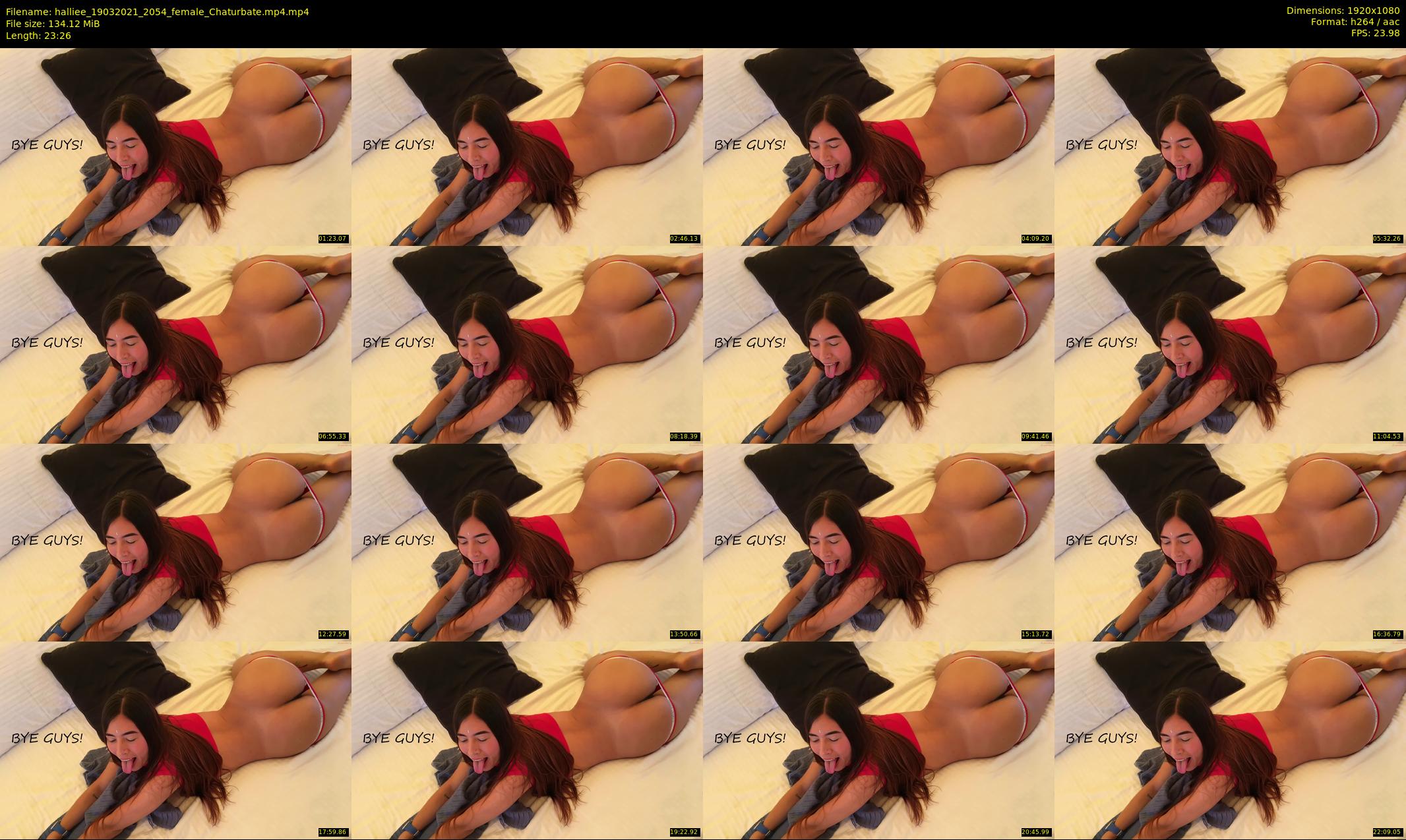 halliee — 24 minute Chaturbate couple cam show recording, 1080p, Mar 19, 2021